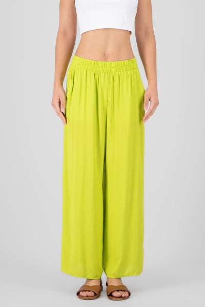 High waist wide leg pant 