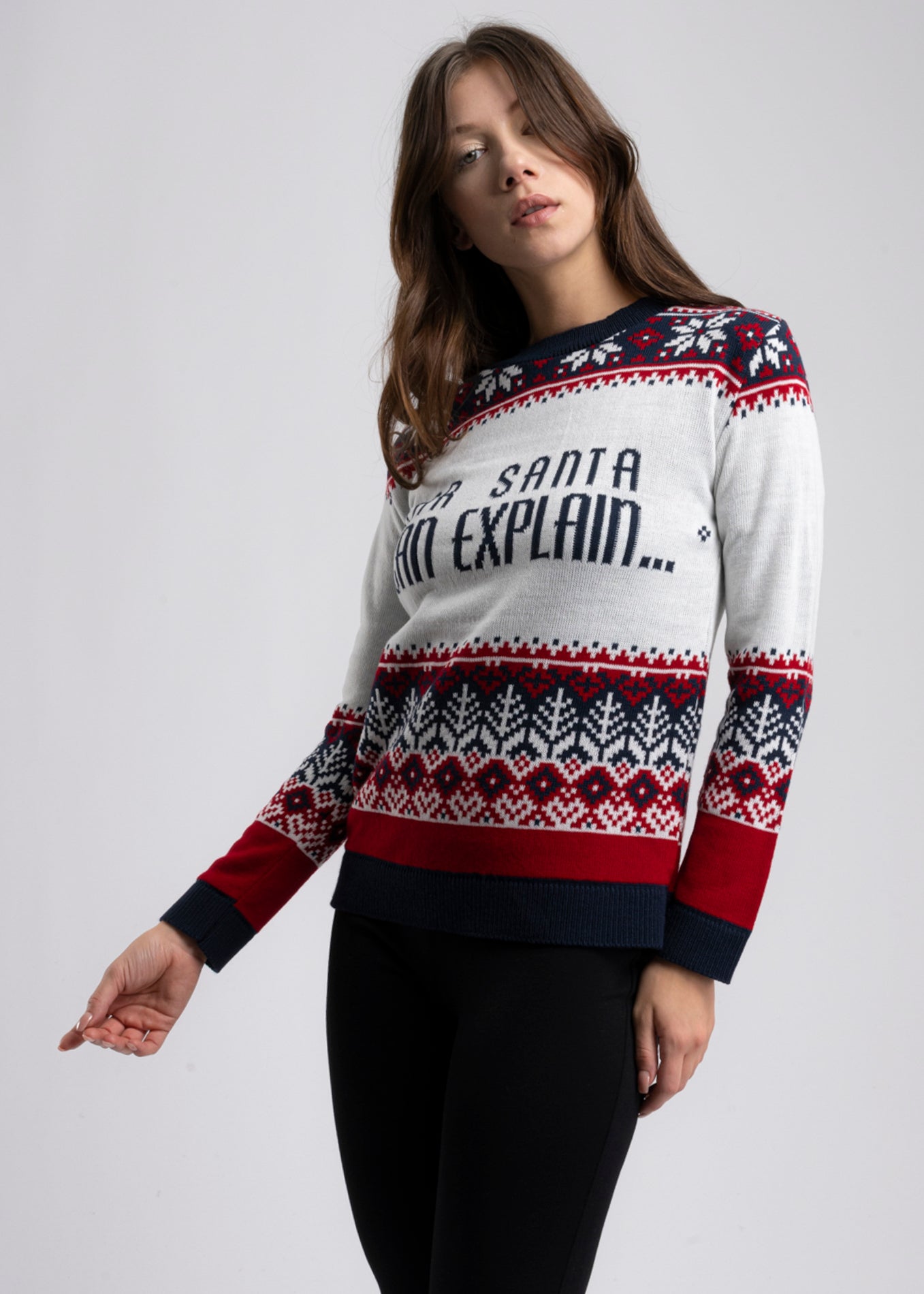 Christmas Sweater NAVY COMBO