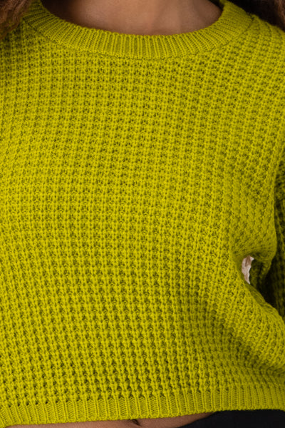 Knitted Sweater LIGHT GREEN