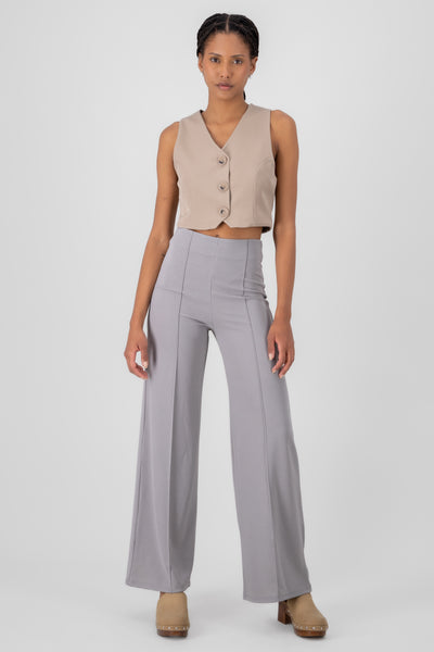 High Waist Wide Leg Pant 