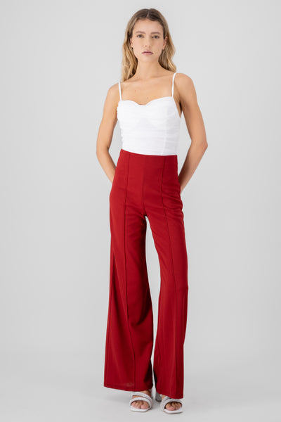 High Waist Wide Leg Pant 