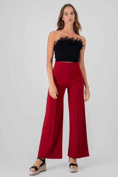 High Waist Wide Leg Pant 