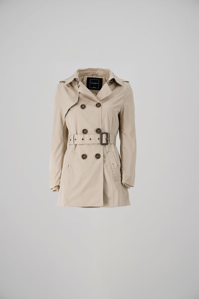 Fitted Trench Coat BEIGE