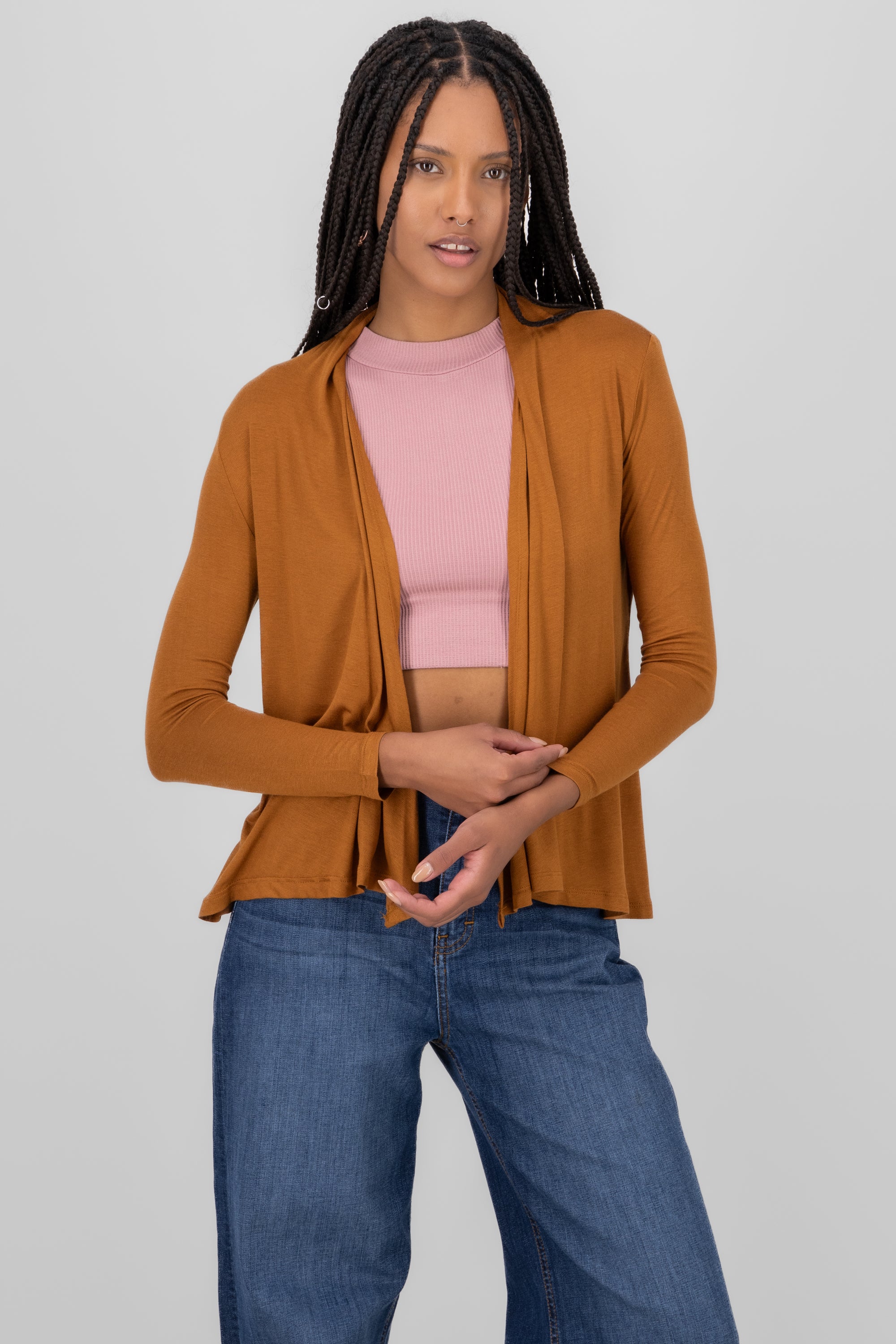 Open Cardigan BRONZE