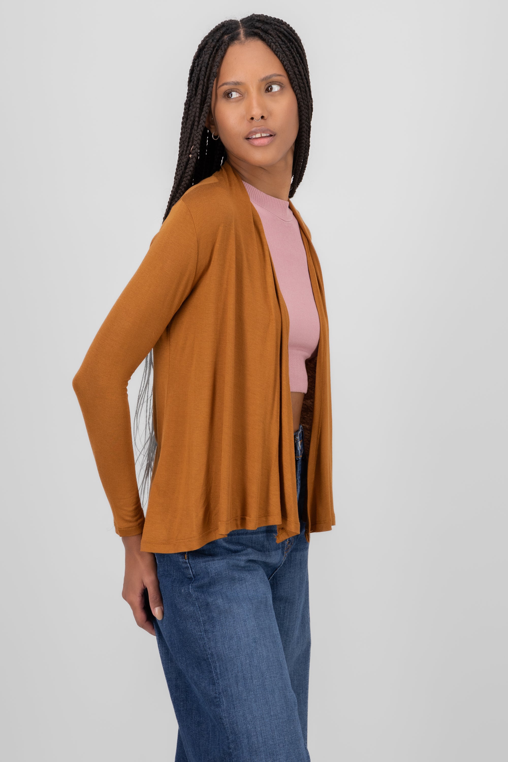 Open Cardigan BRONZE