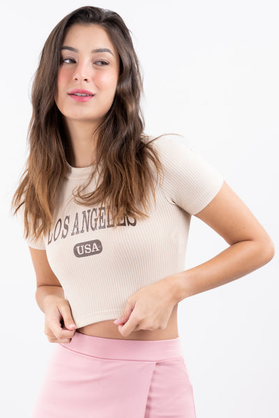 Los Angeles Top WHITE