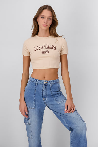 Los Angeles Top WHITE