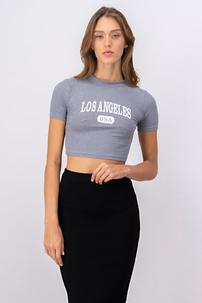 Los Angeles Top WHITE