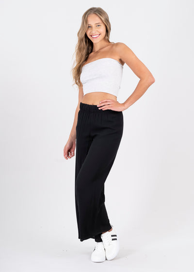 Wide leg pant BLACK