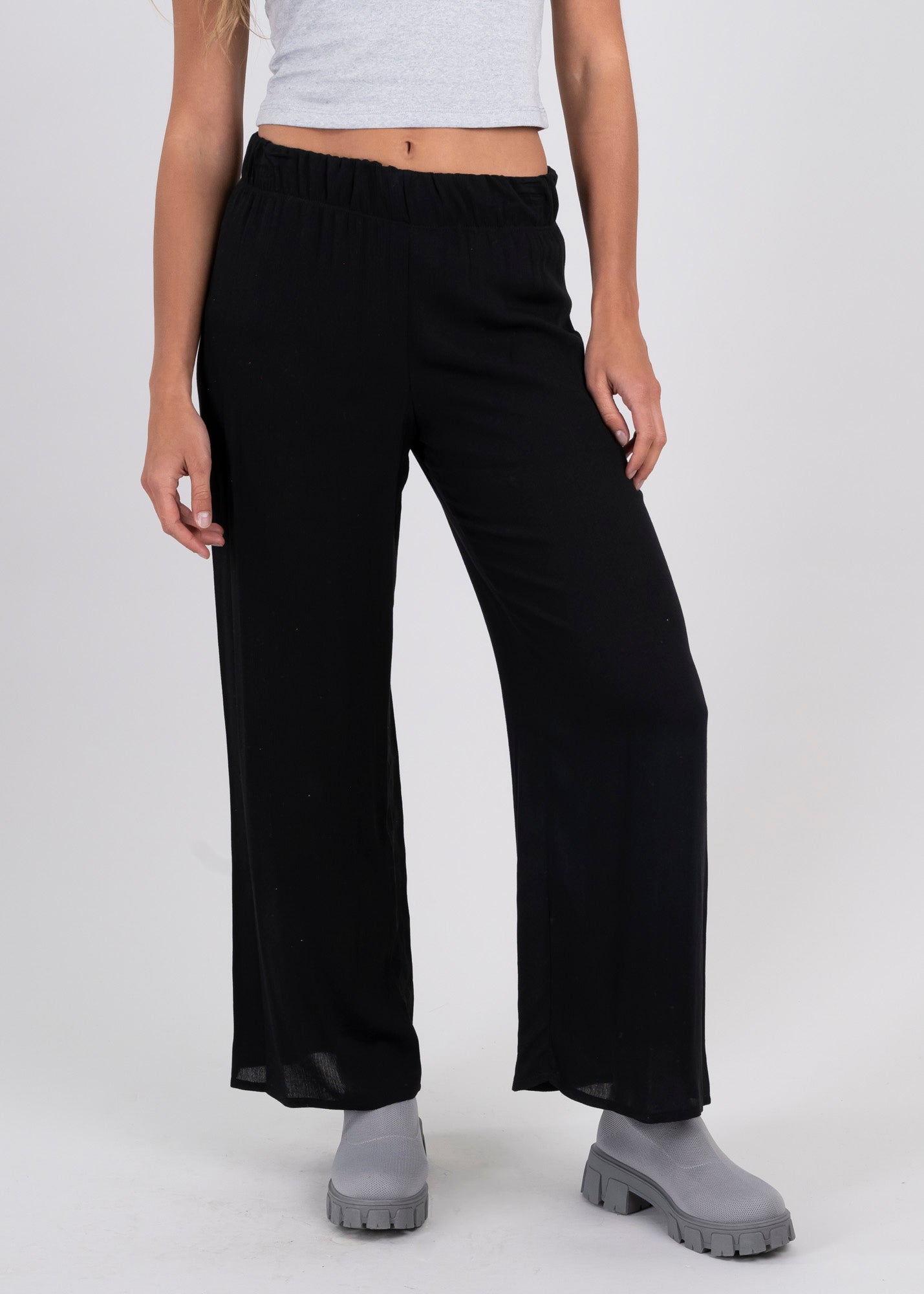 Wide leg pant BLACK