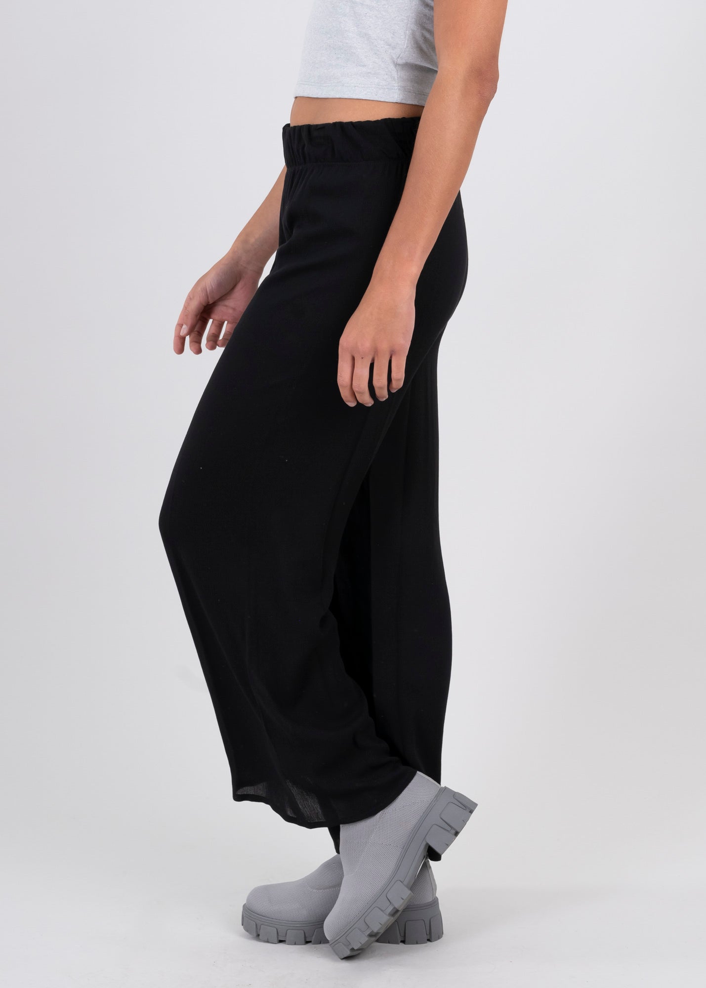 Wide leg pant BLACK