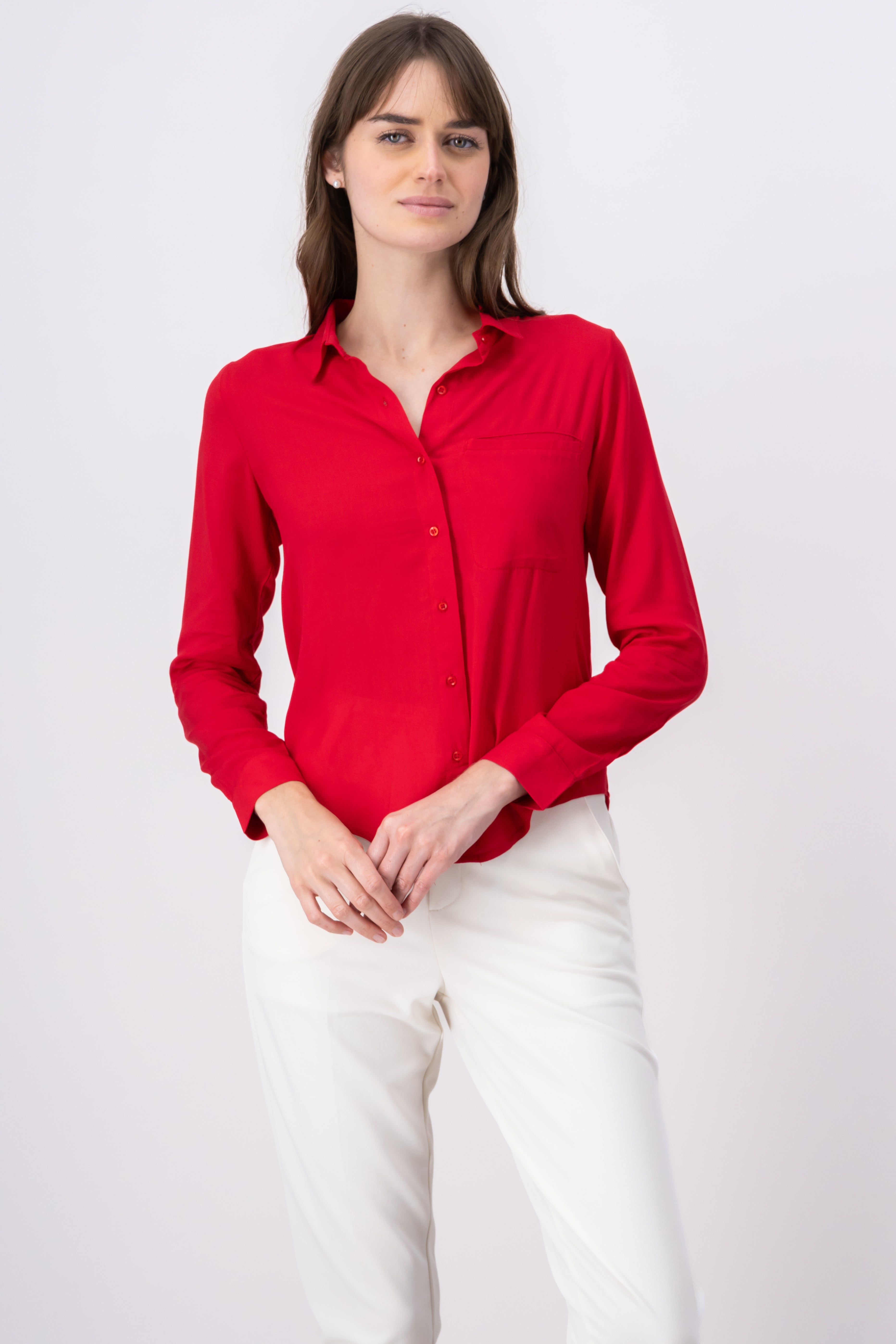 Long sleeved blouse