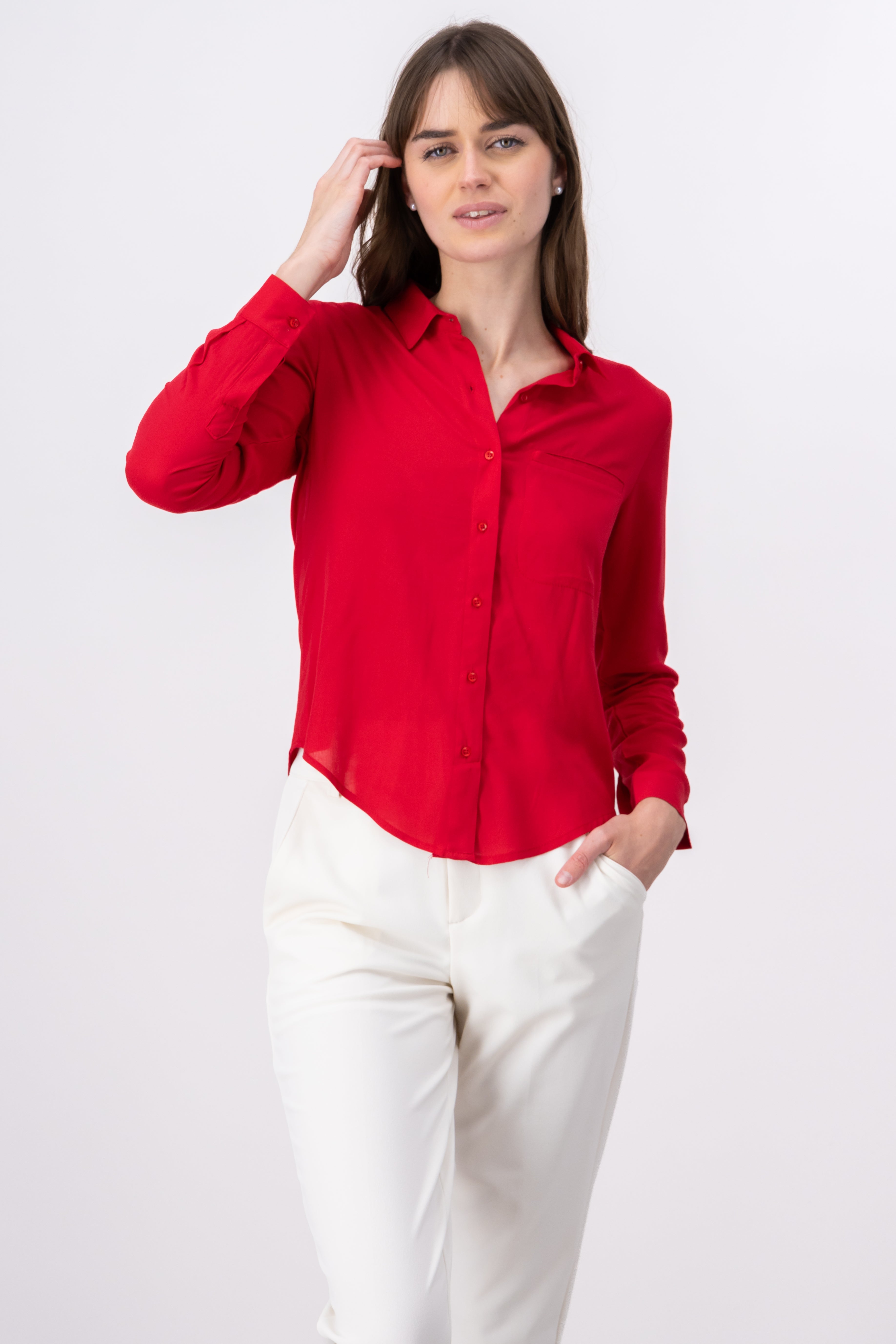 Long sleeved blouse