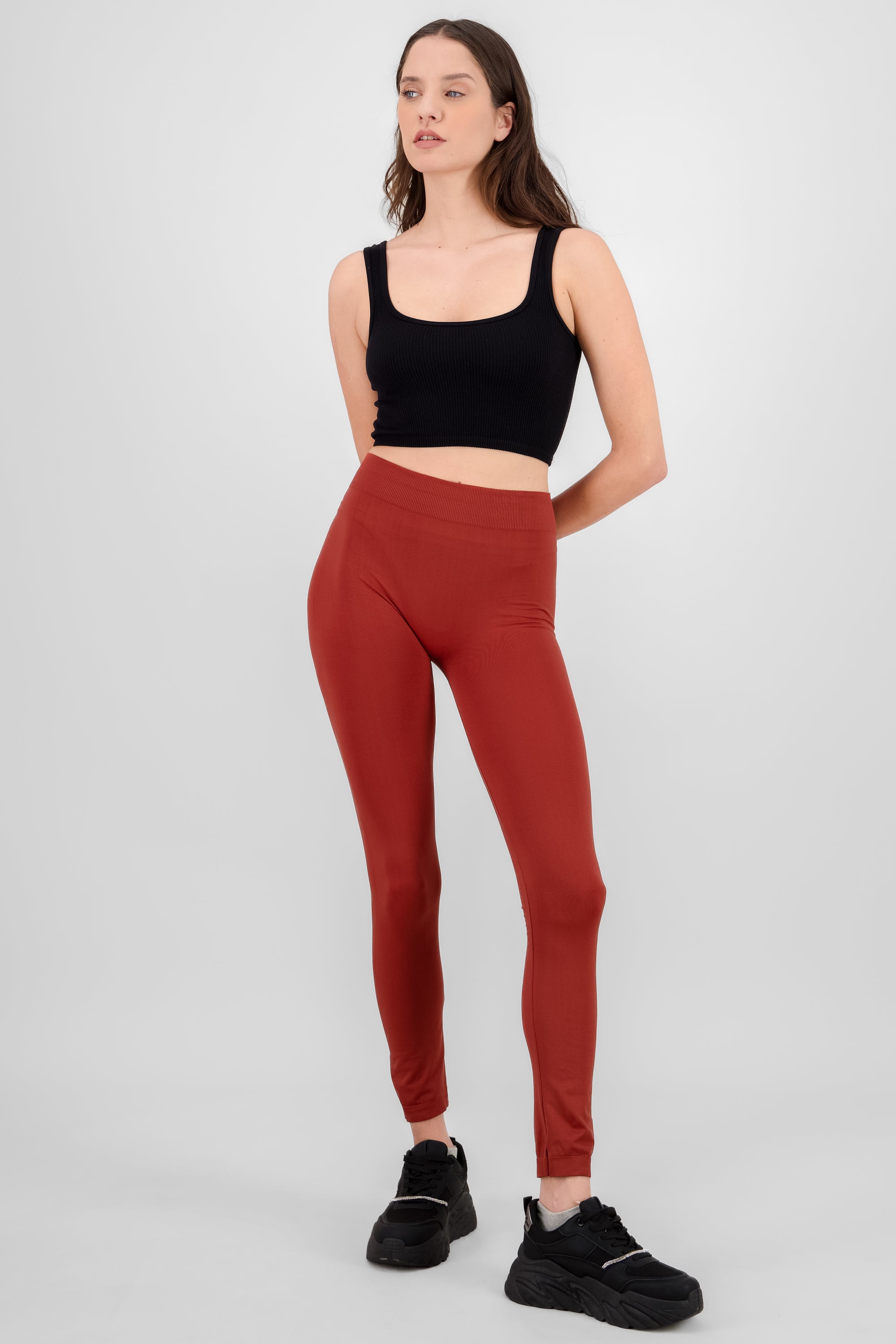 Mid Waist Leggings BRONZE