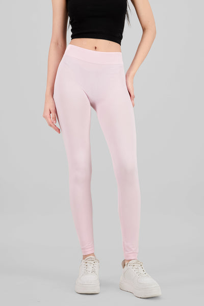 Mid Waist Leggings PASTEL PINK