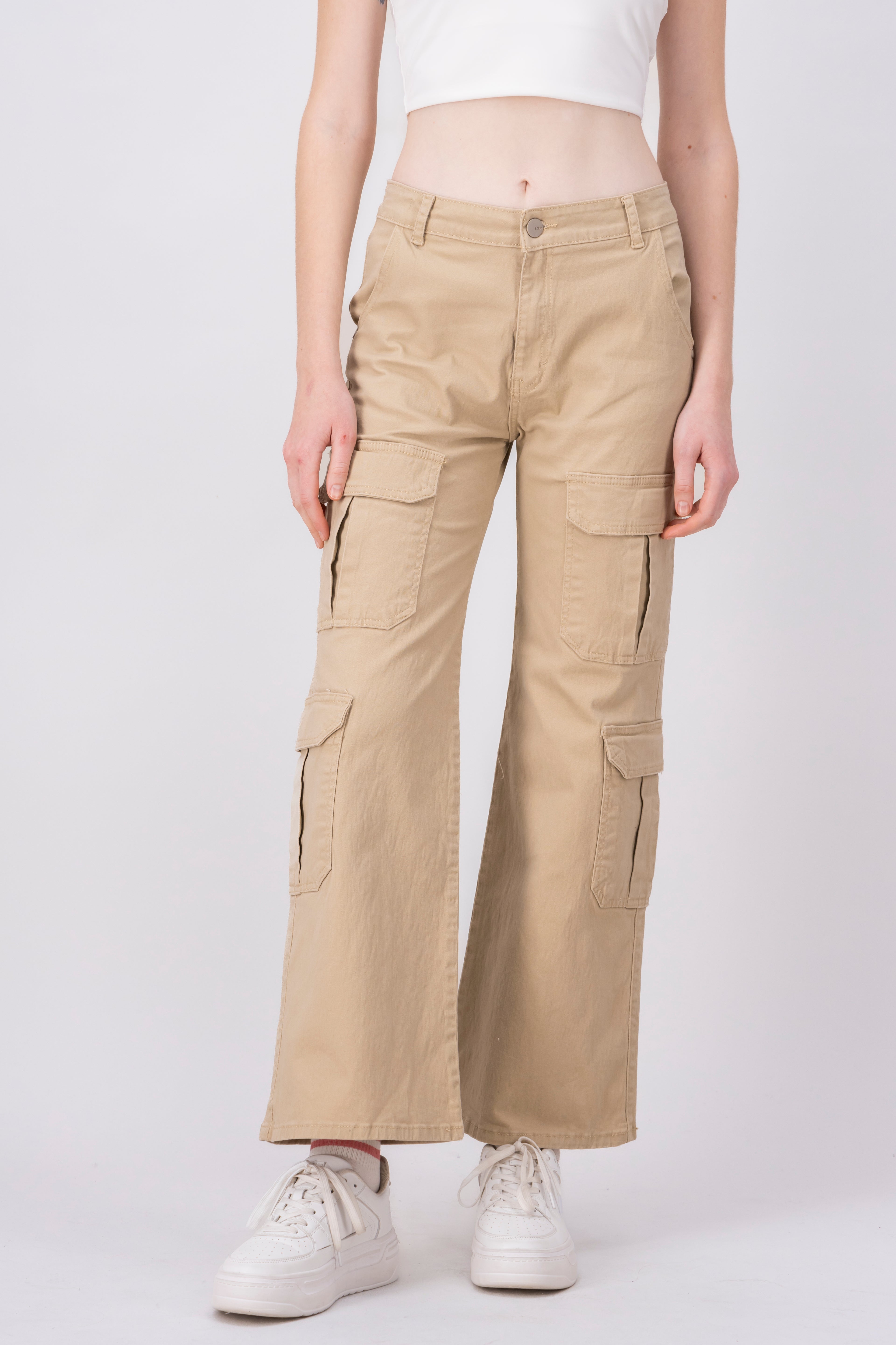 Wide Leg Jeans SAND