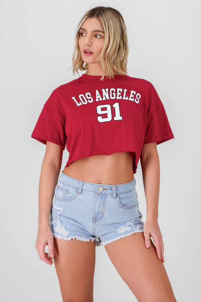 Los Angeles shortsleeved top 