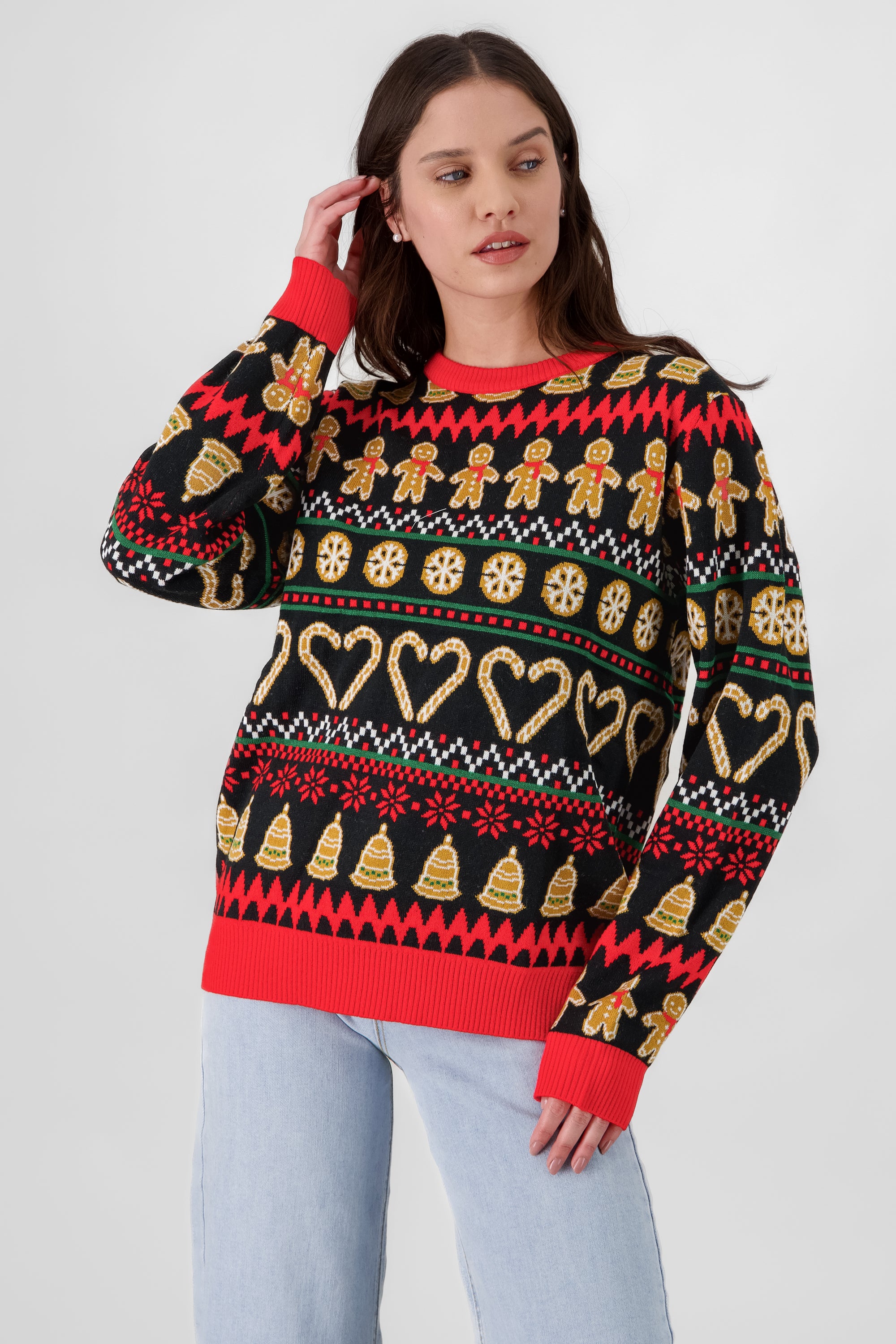 Cookies Christmas Sweater NAVY COMBO