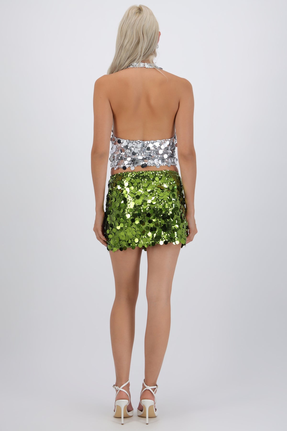Mini Sequin Skirt
