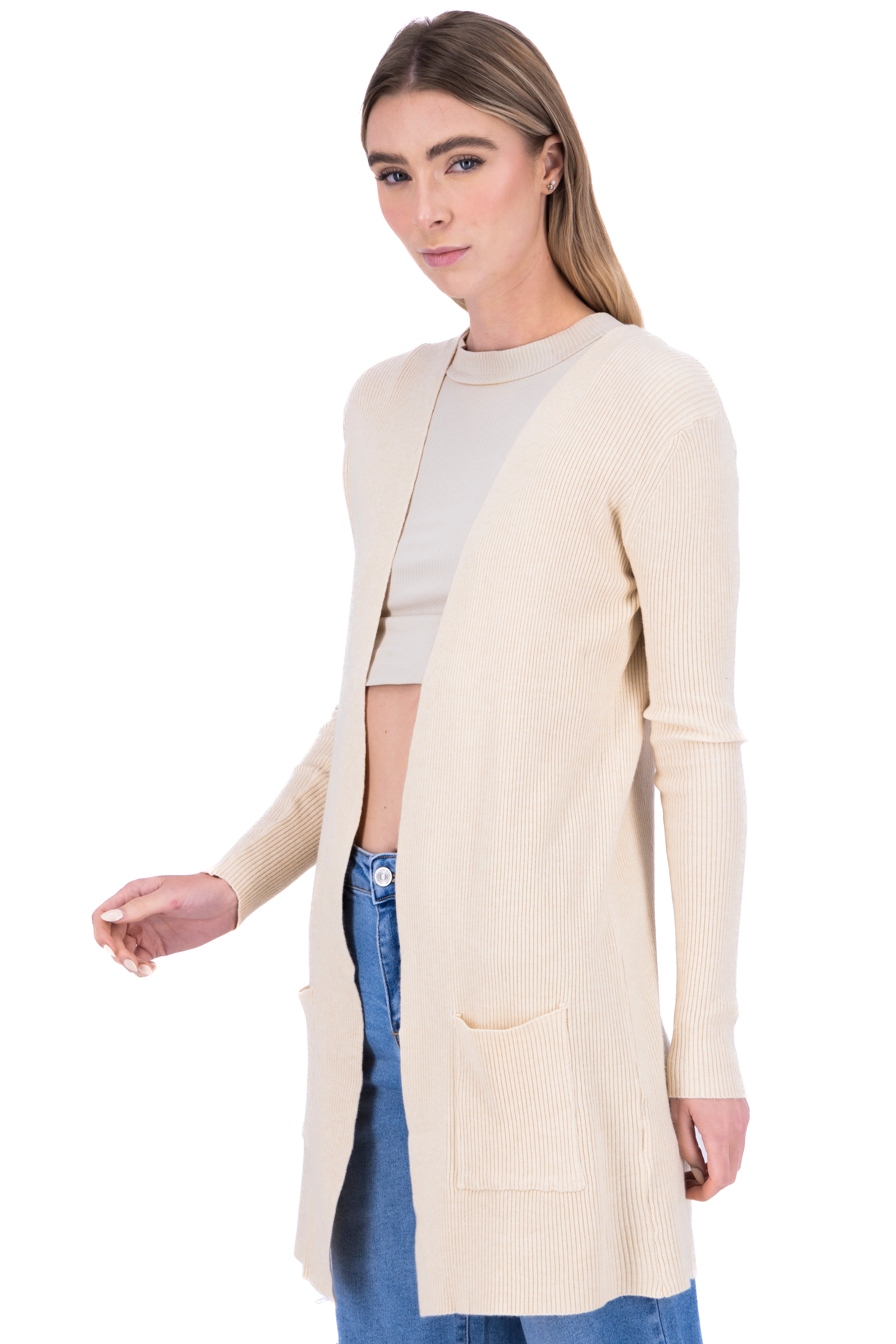 Basic Soft Cardigan IVORY