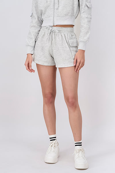 Sporty Mini Shorts GRAY