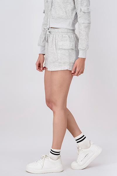 Sporty Mini Shorts GRAY