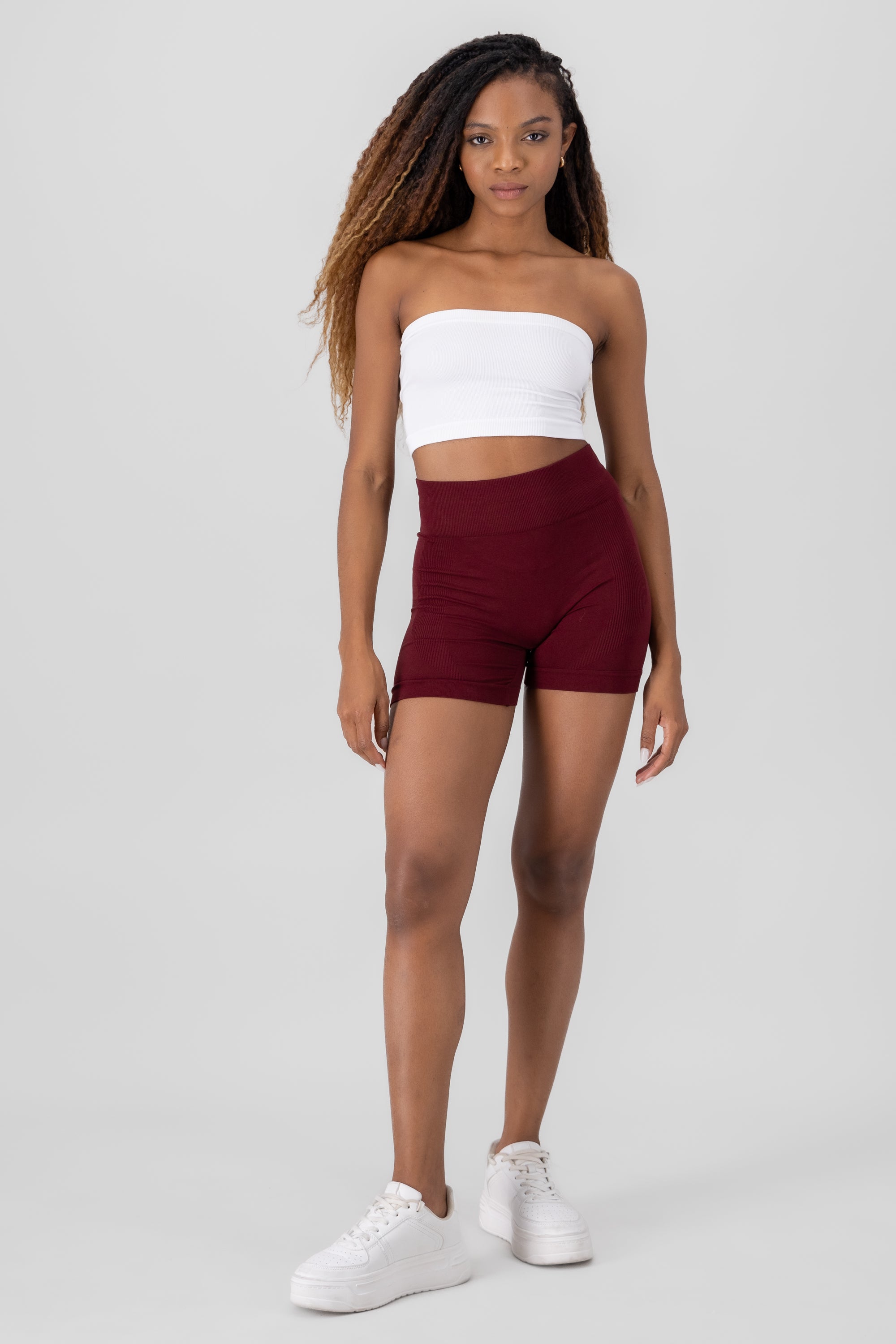 Basic Biker Shorts PLUM