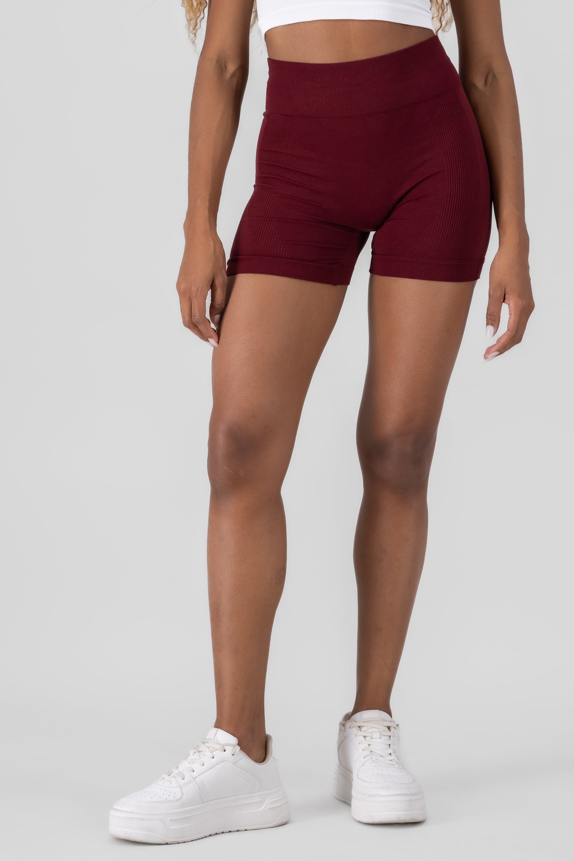 Basic Biker Shorts PLUM