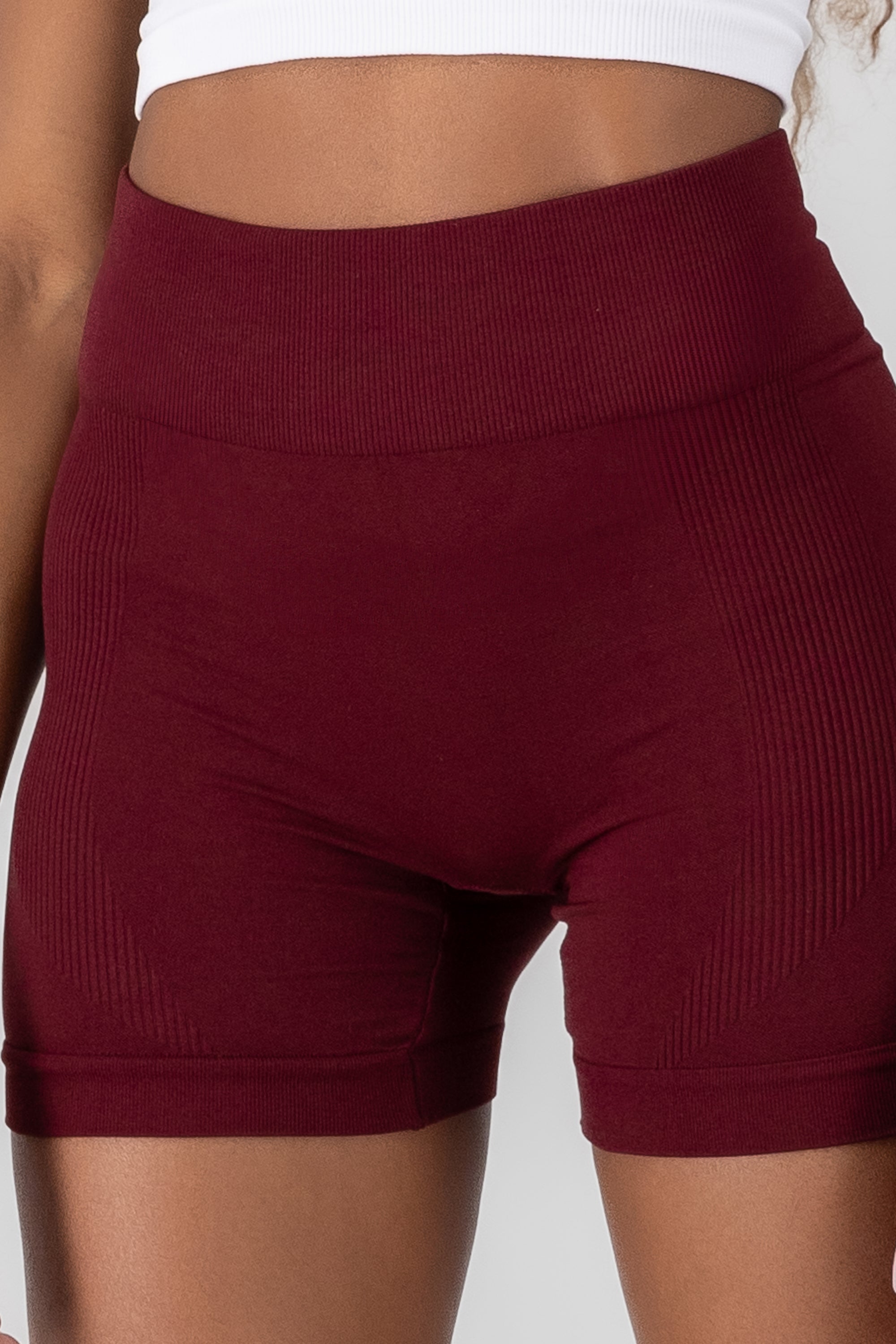 Basic Biker Shorts PLUM