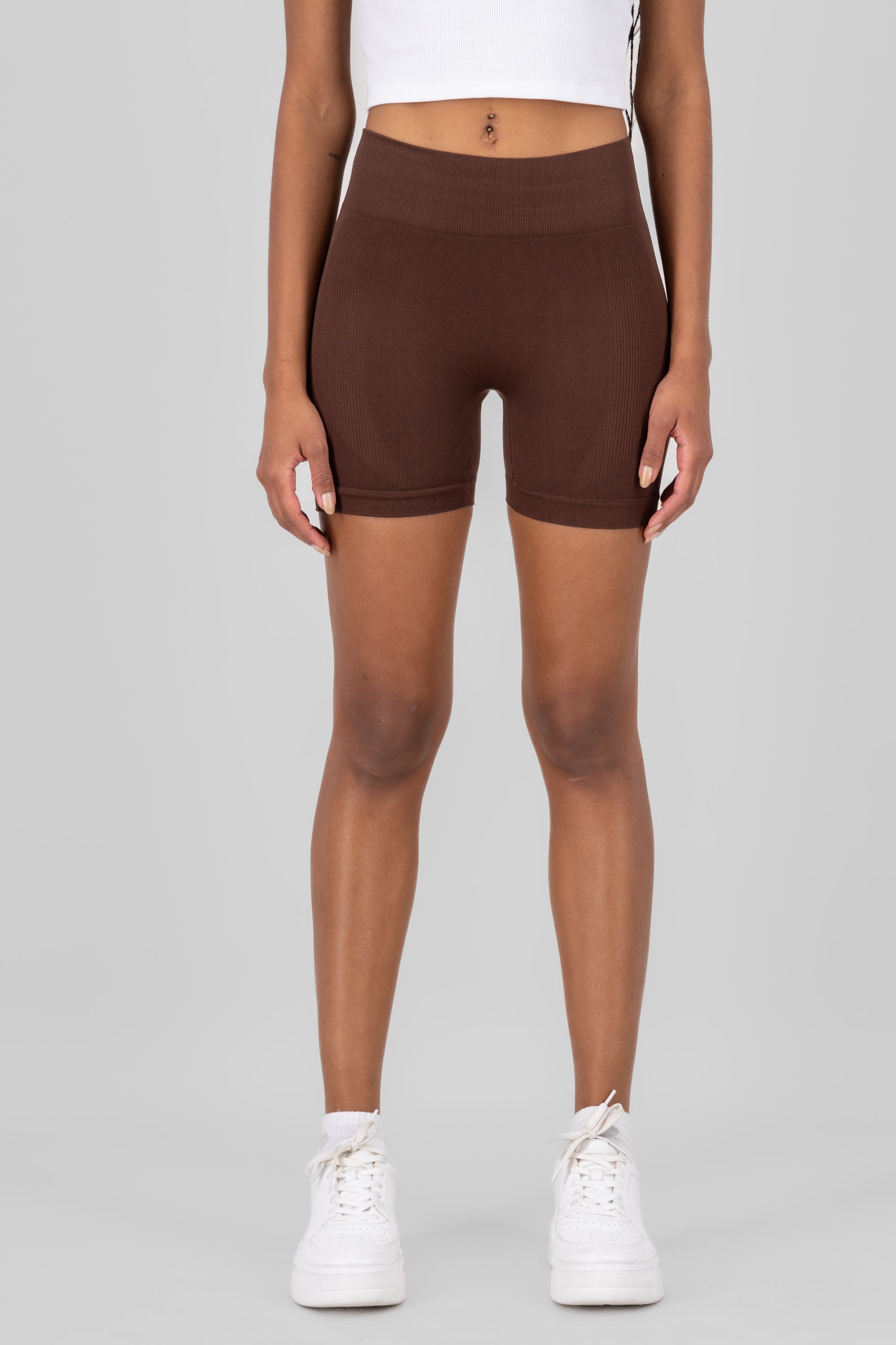 Basic Biker Shorts CHOCOLATE