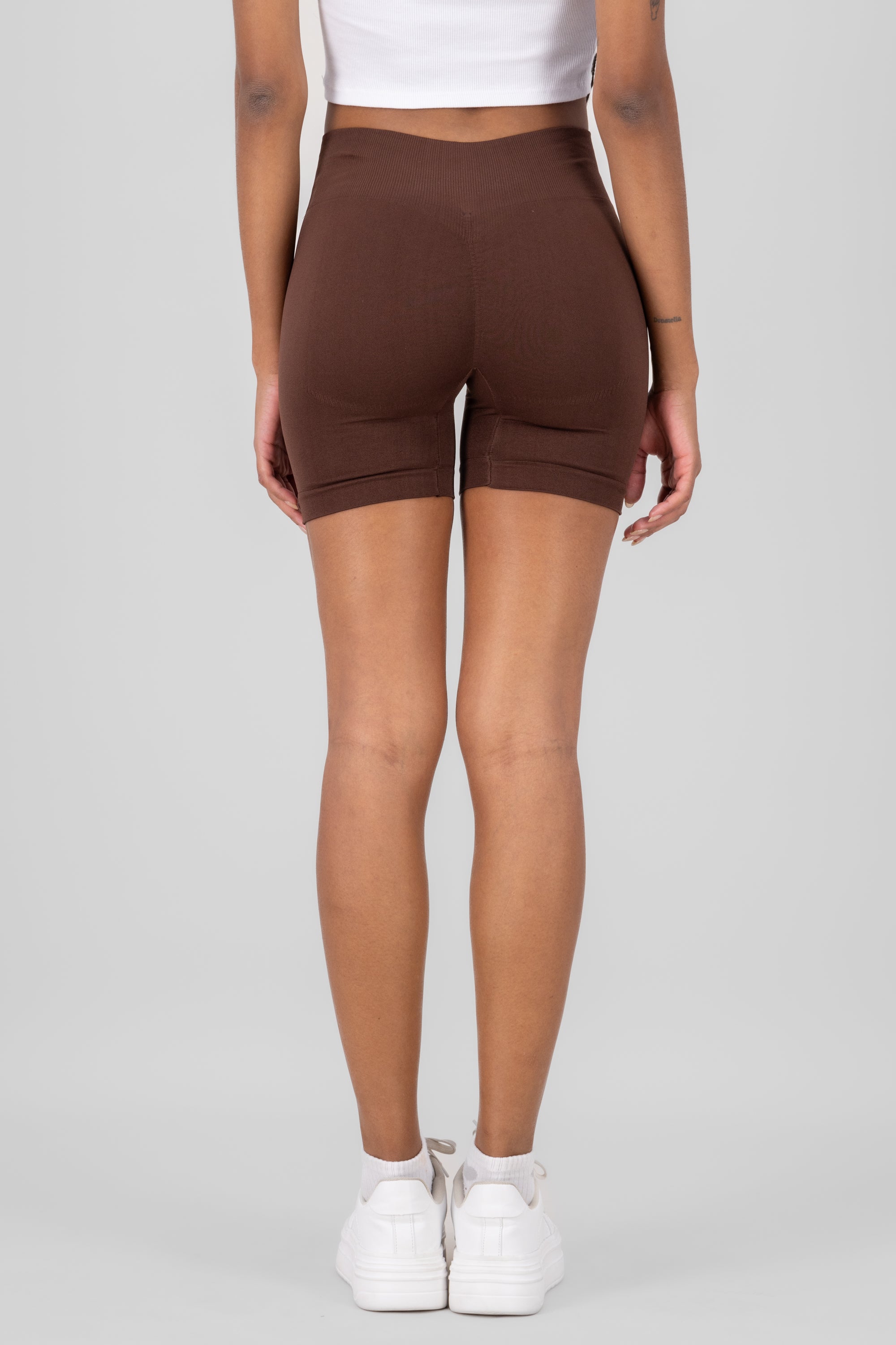 Basic Biker Shorts CHOCOLATE