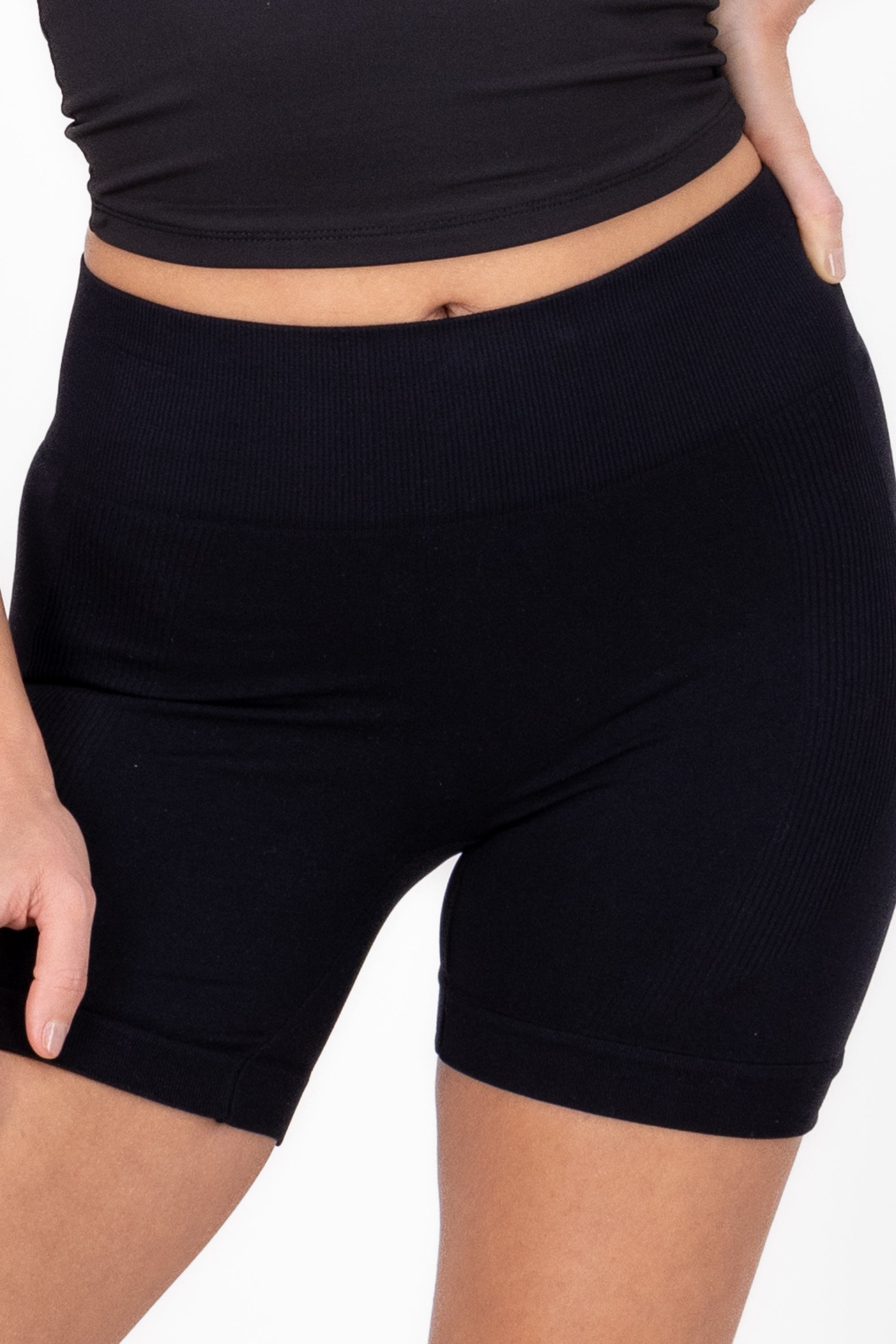 Basic Biker Shorts BLACK