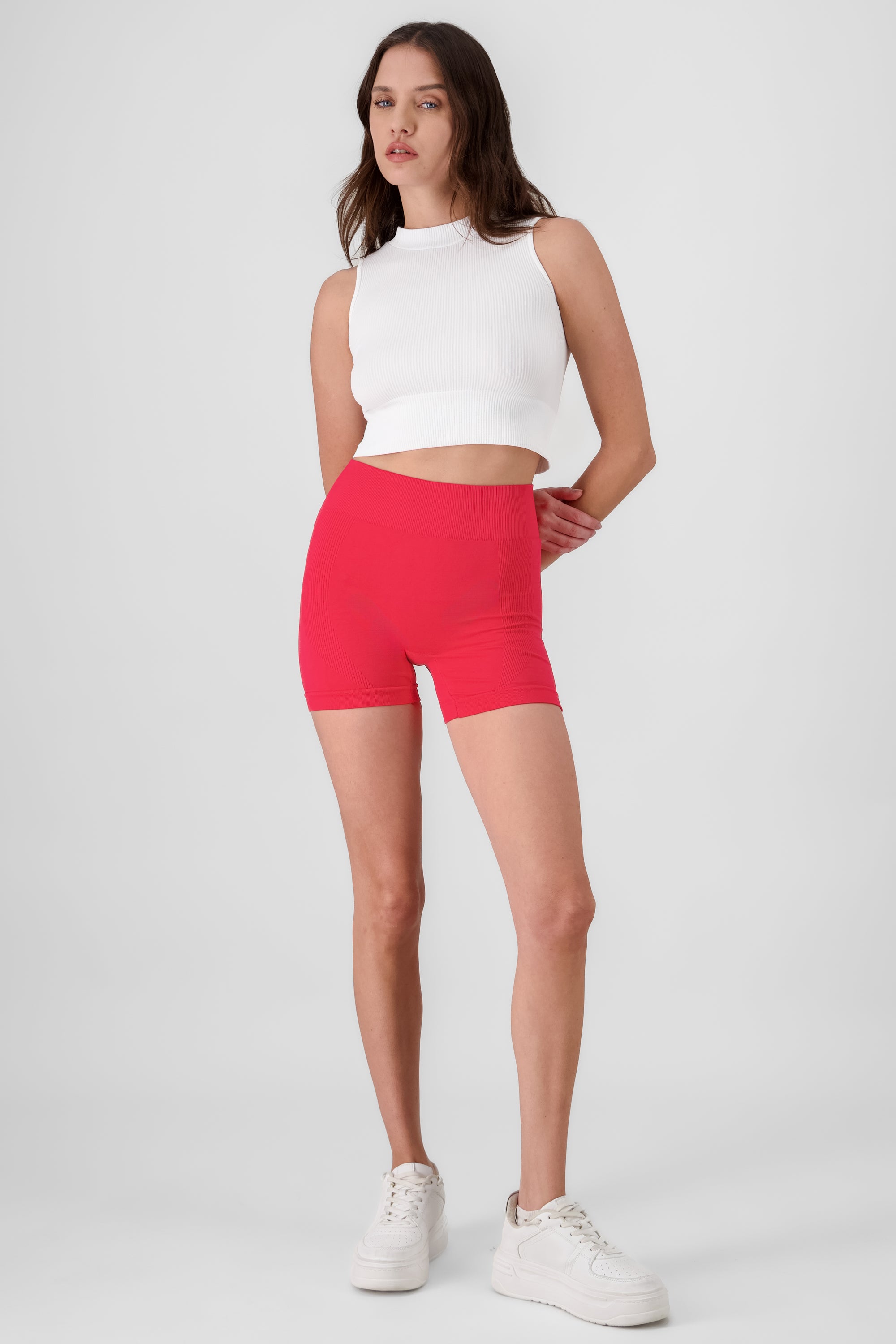 Basic Biker Shorts RED