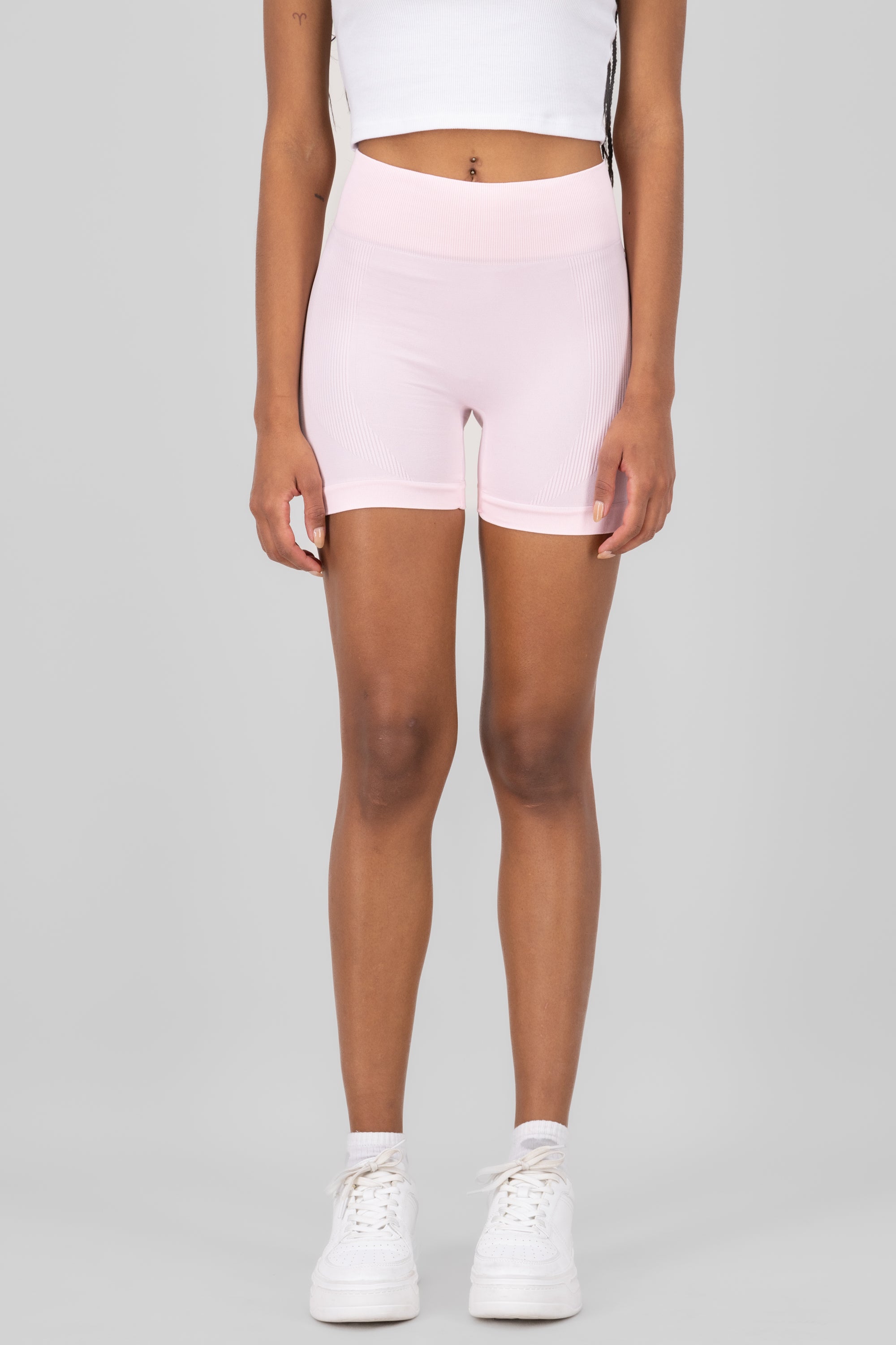 Basic Biker Shorts PASTEL PINK