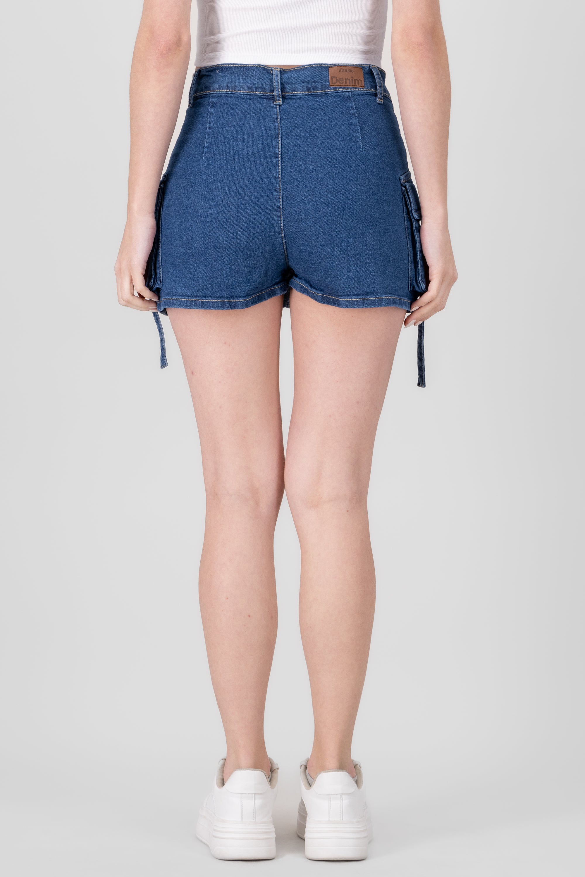 Cargo 2Pocket Mini Skort STONE