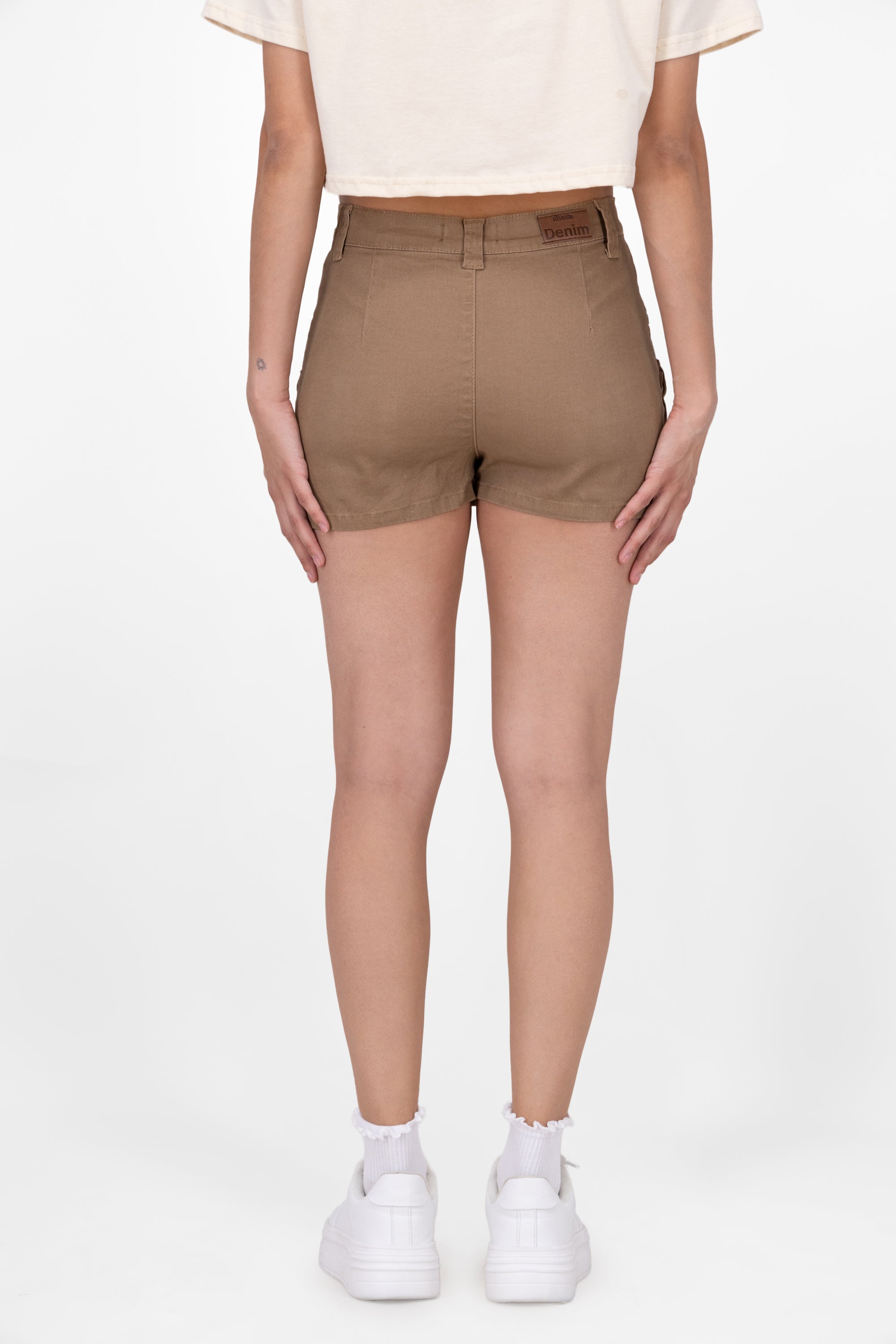 Mini Cargo 2Pocket Skirt KHAKI