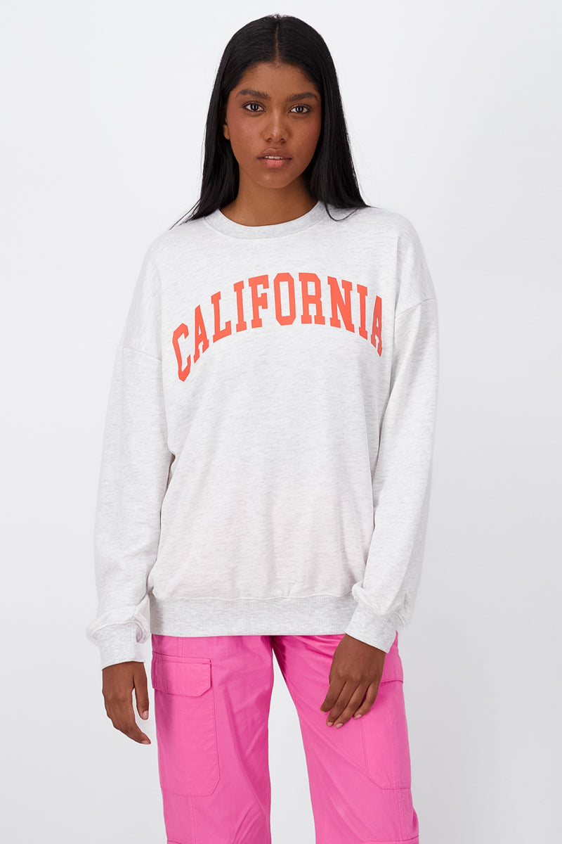 Oversized California Sweatshirt GRAY