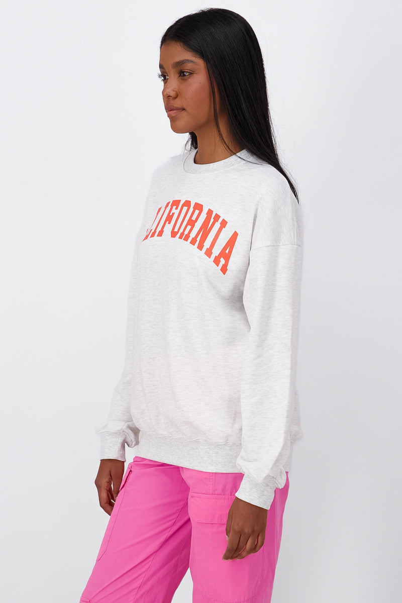 Oversized California Sweatshirt GRAY