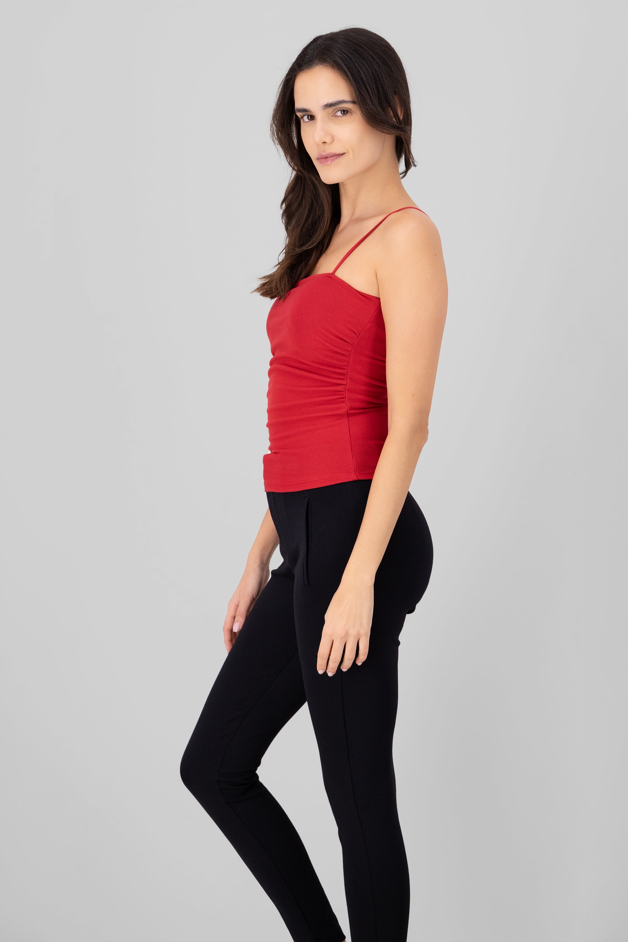 Basic Long Tank RED