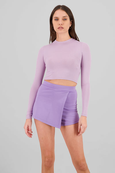 Side Buckle Skort MAGENTA