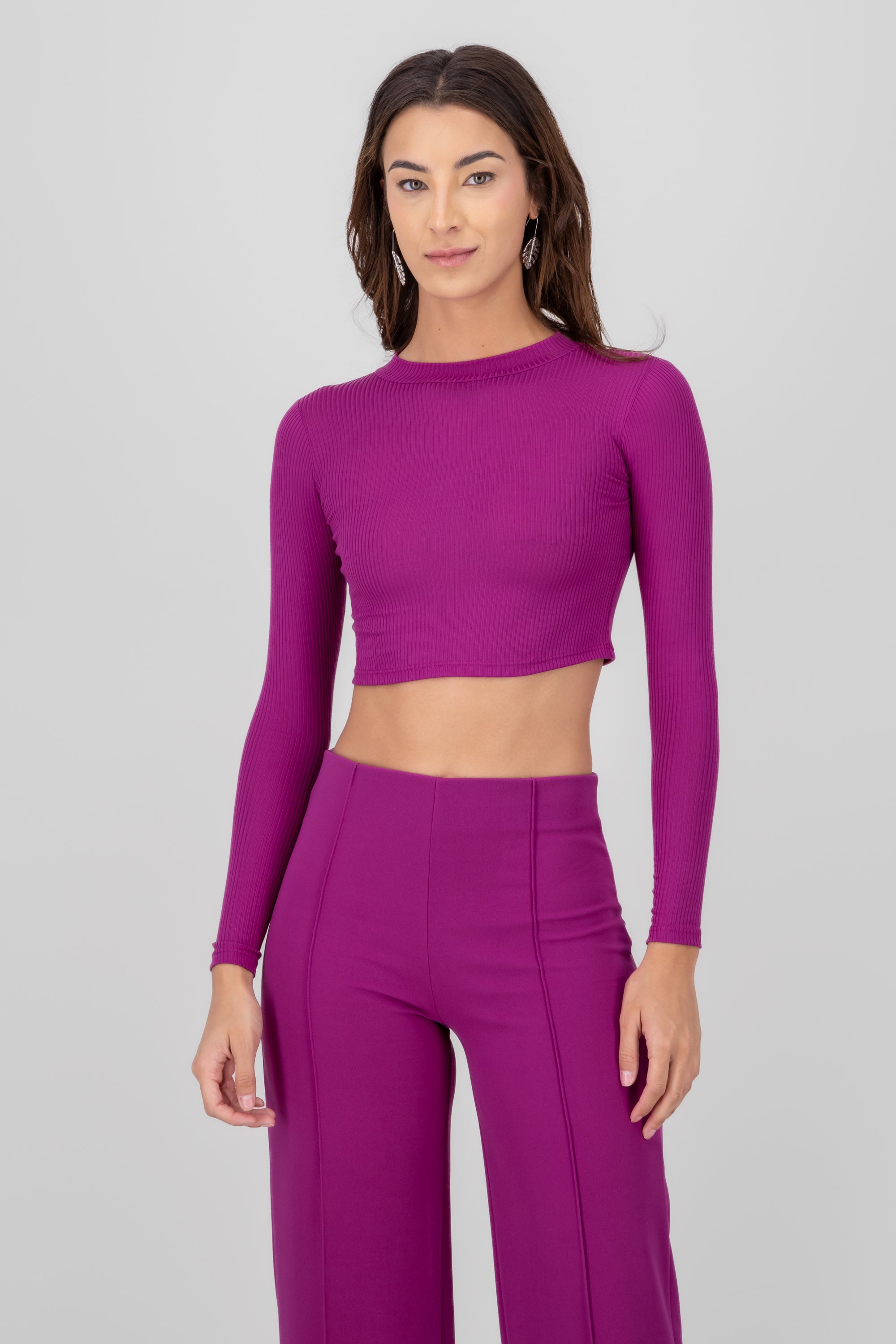 Side Buckle Skort MAGENTA