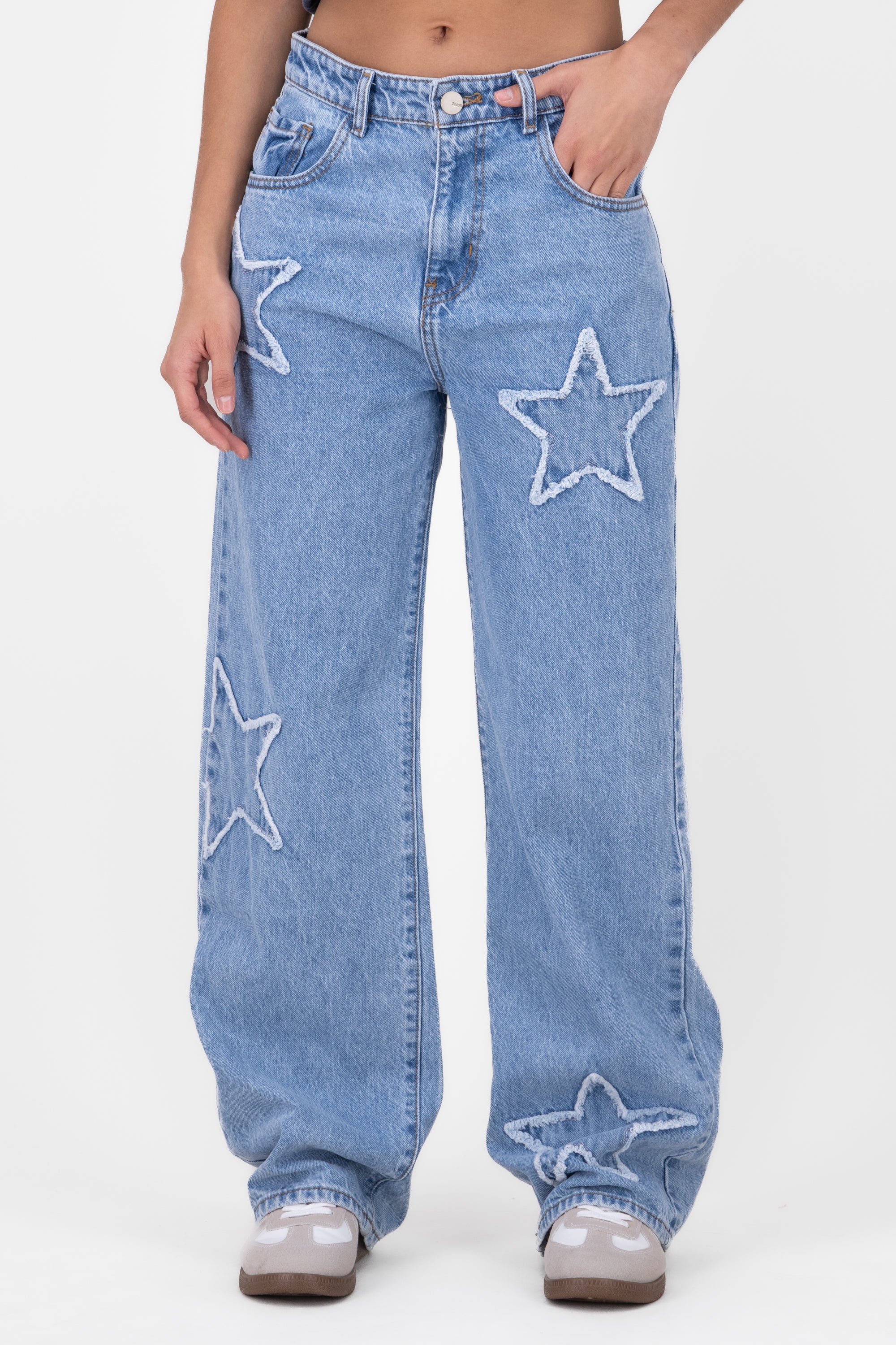 Starry MidRise Jeans LIGHT WASH