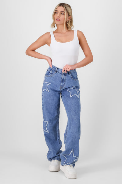 Starry MidRise Jeans LIGHT WASH