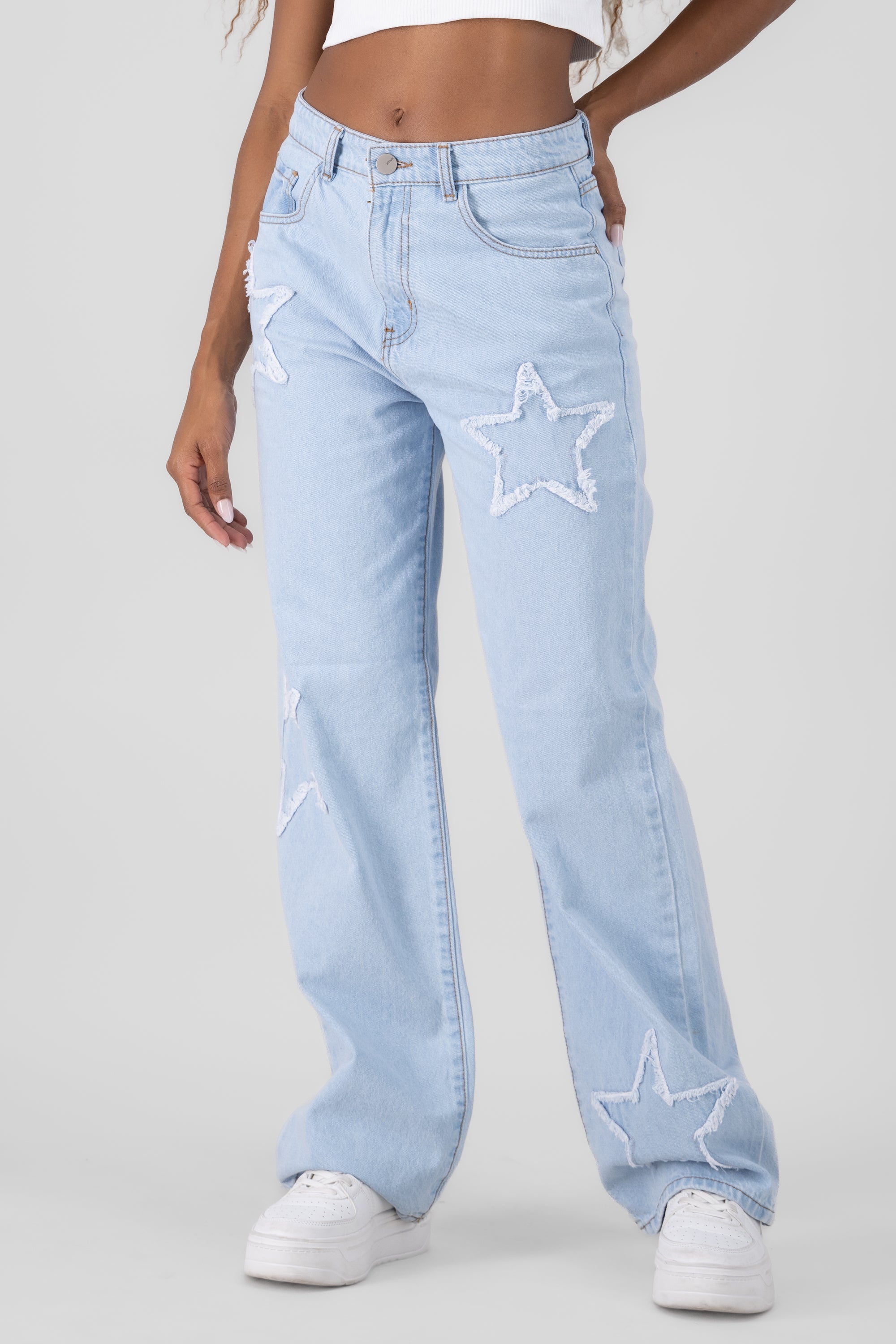 Starry MidRise Jeans SUPER BLEACHED