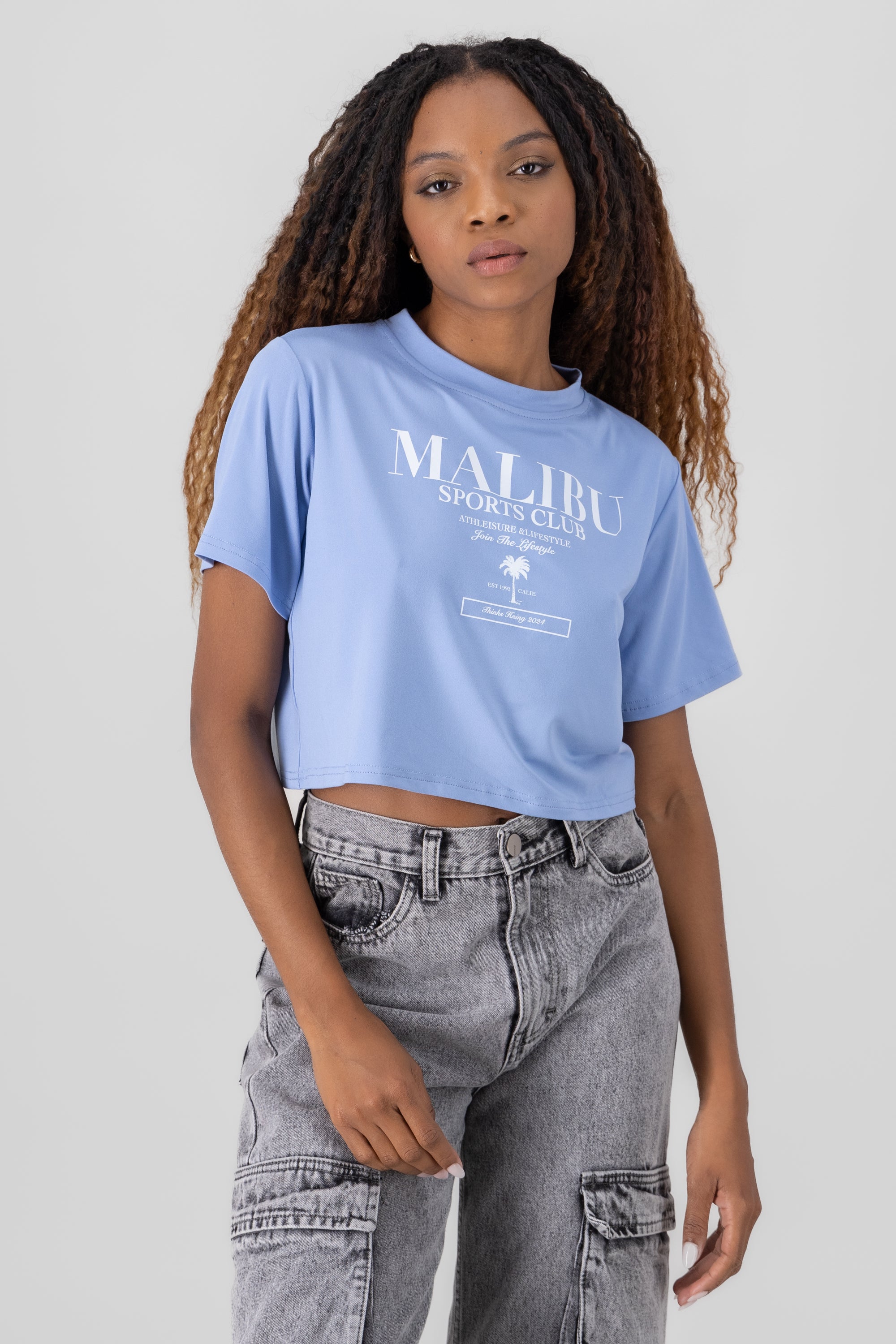 Malibu Sports Club Graphic Tee SKY BLUE