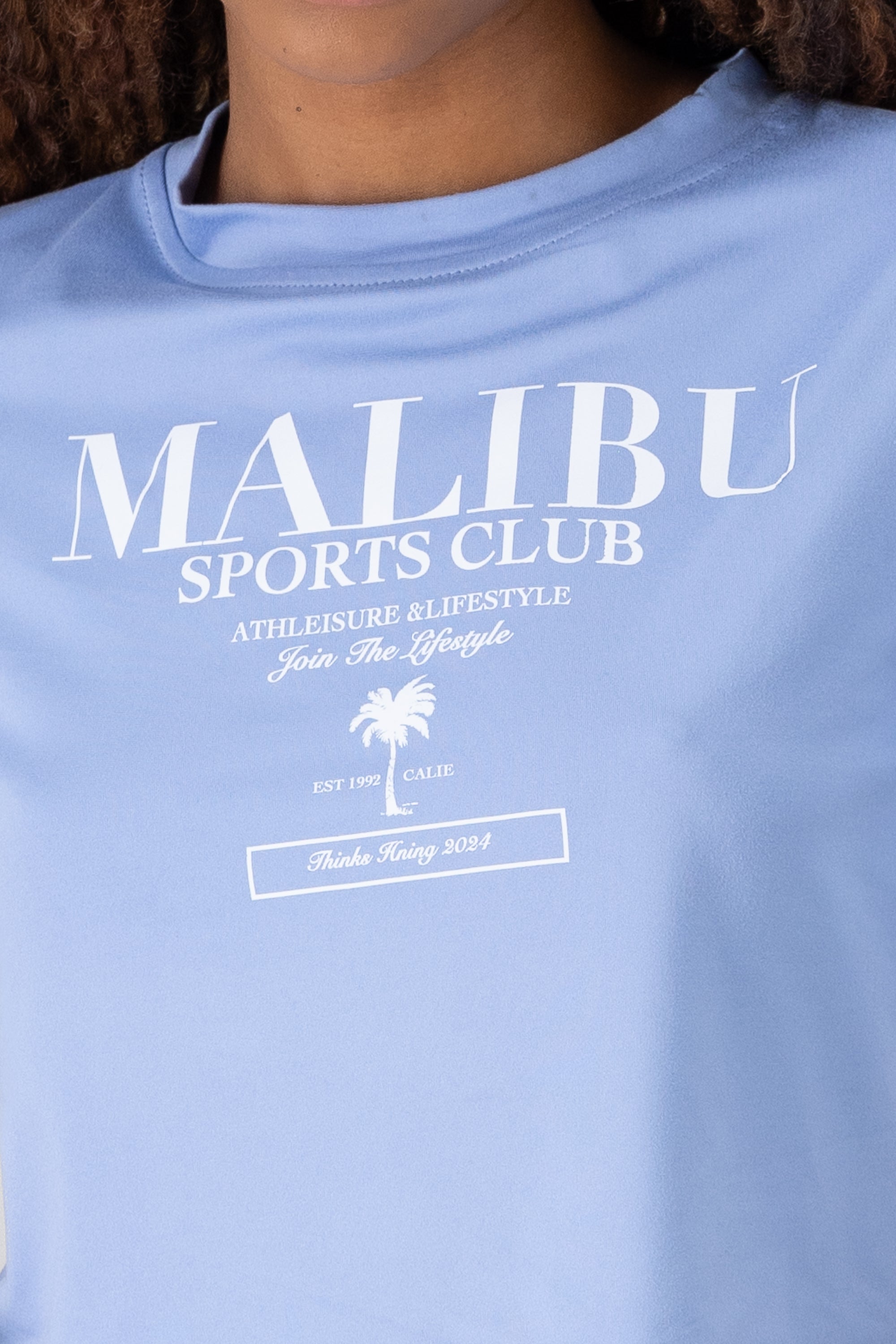 Malibu Sports Club Graphic Tee SKY BLUE