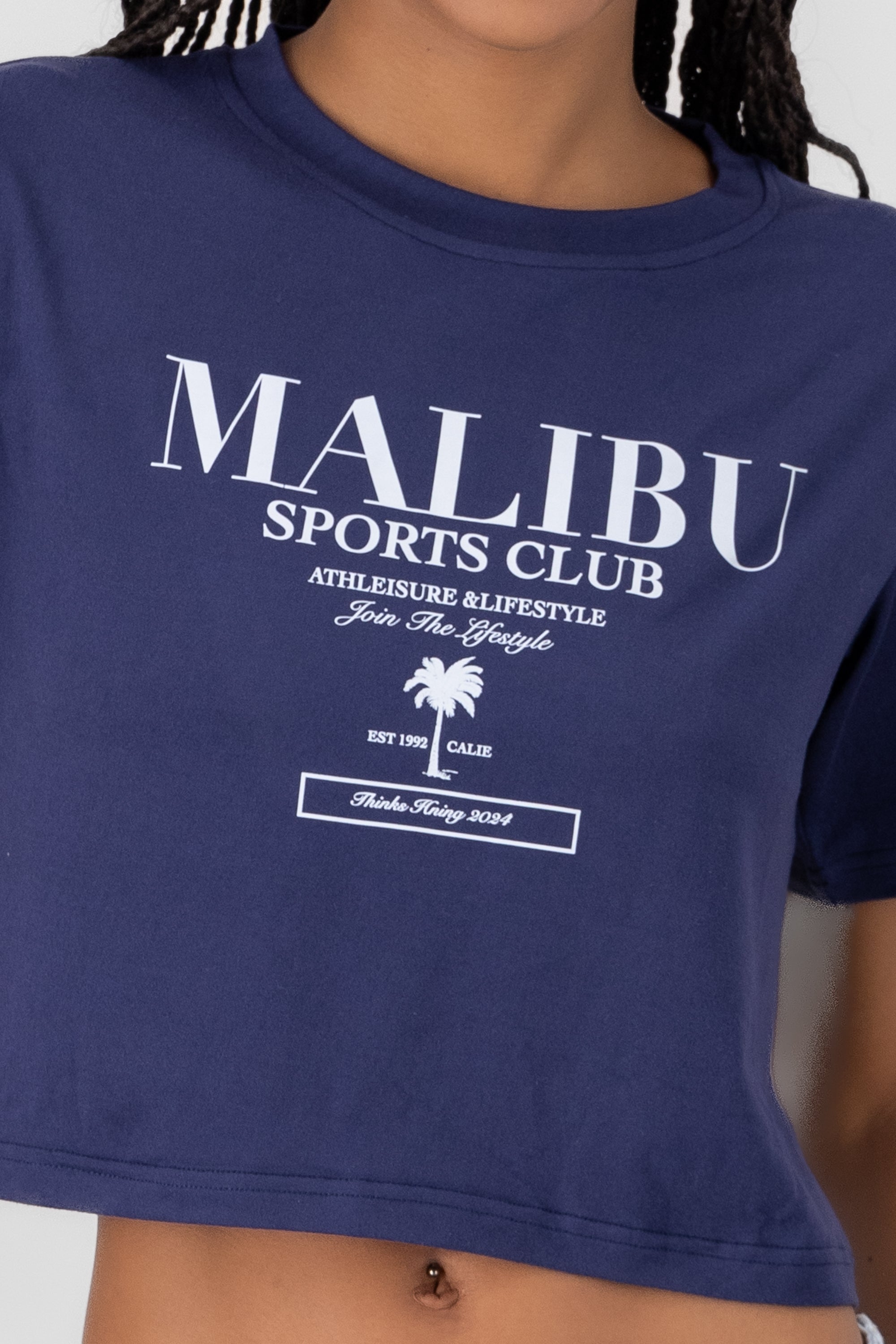 Malibu Sports Club Graphic Tee NAVY COMBO