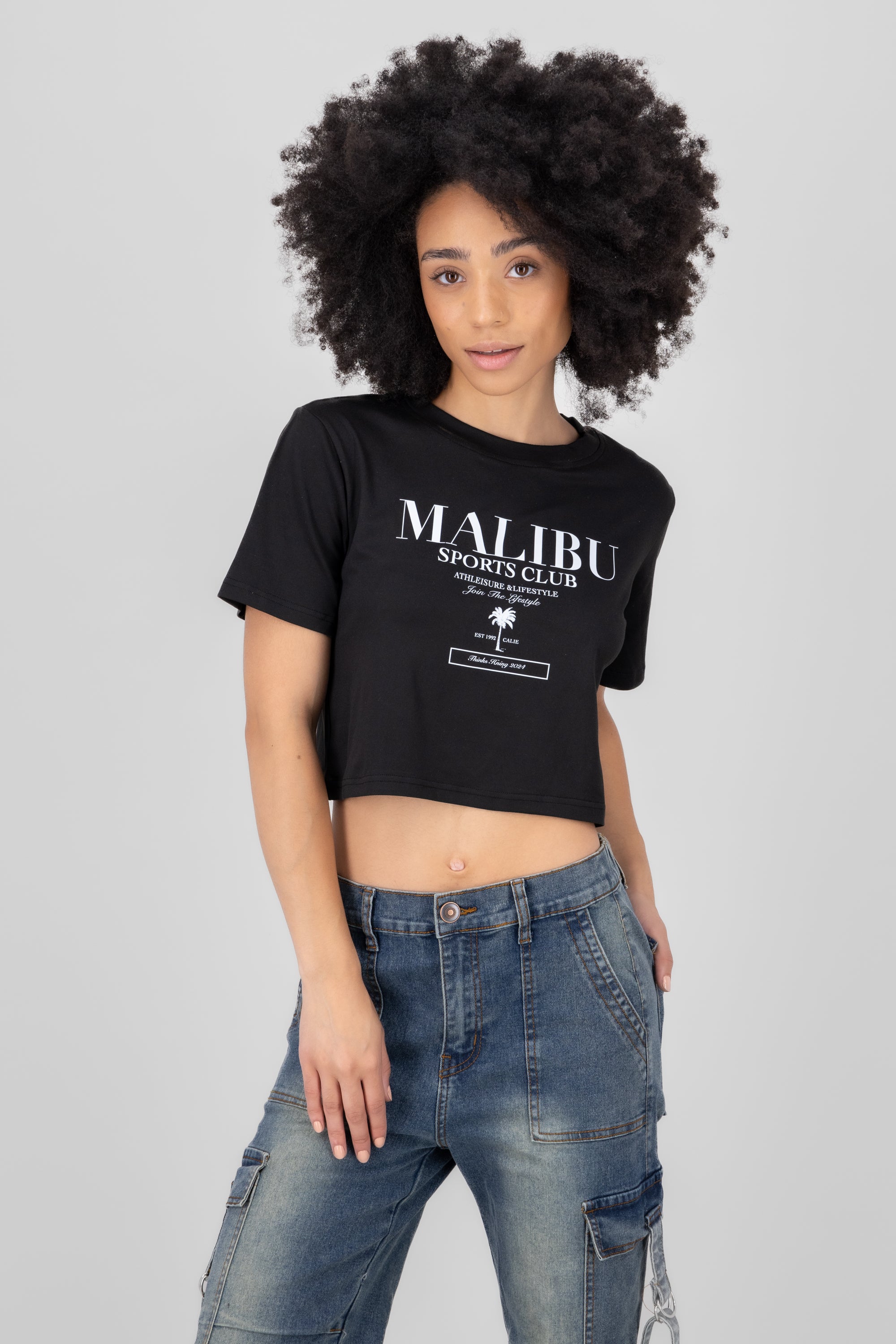 Malibu Sports Club Graphic Tee BLACK COMBO