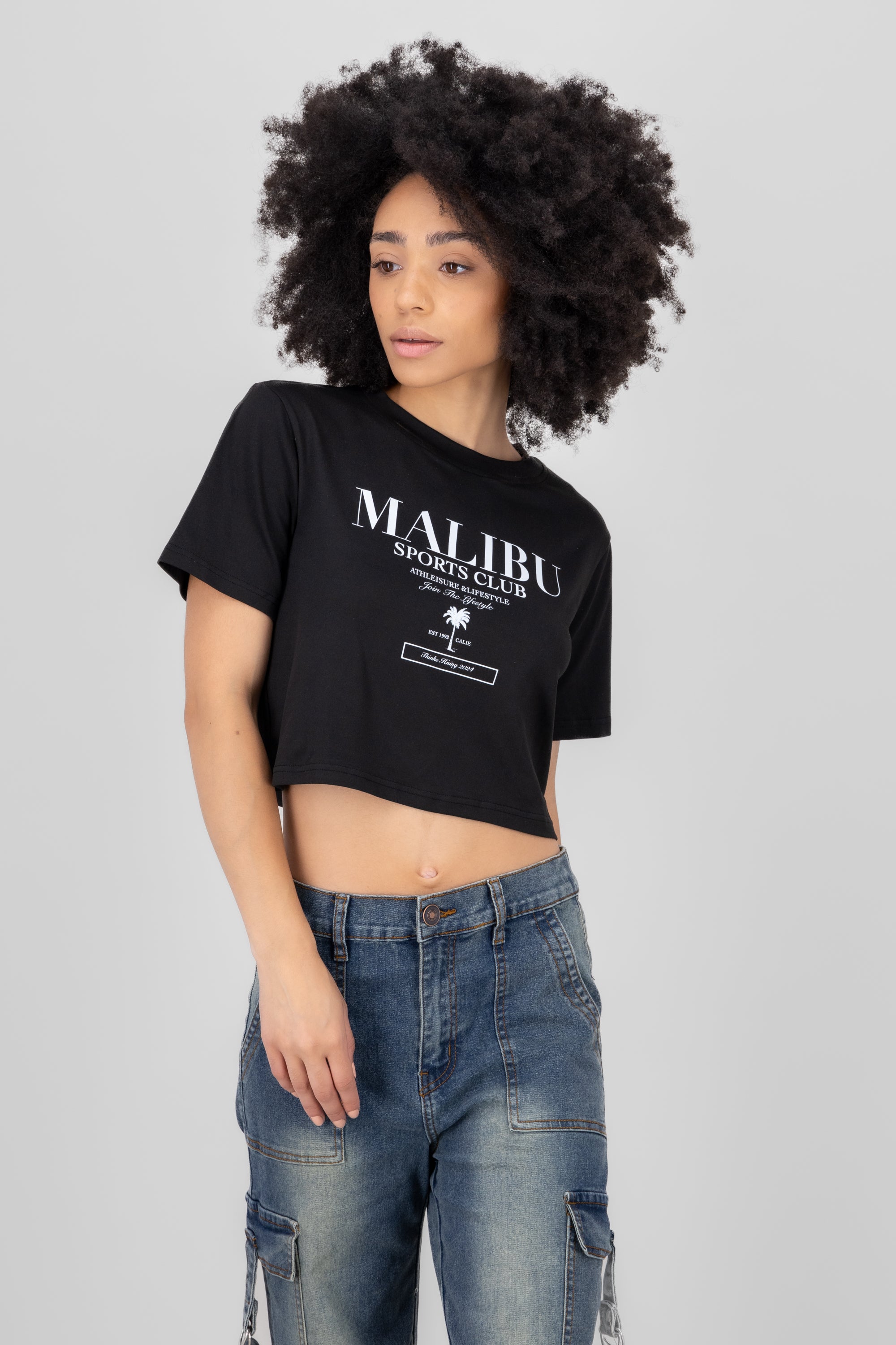 Malibu Sports Club Graphic Tee BLACK COMBO