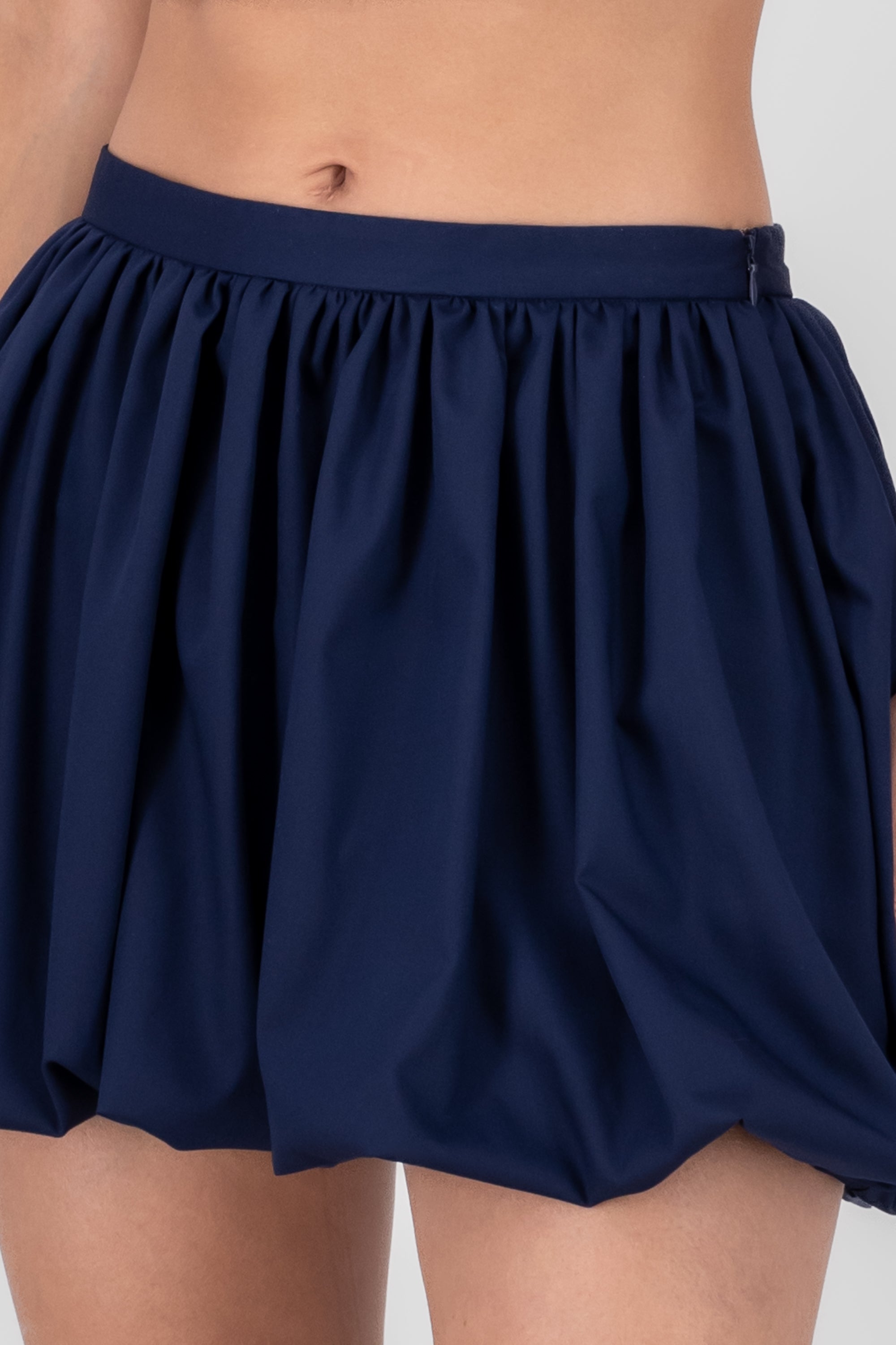 Bubble Mini Skirt NAVY